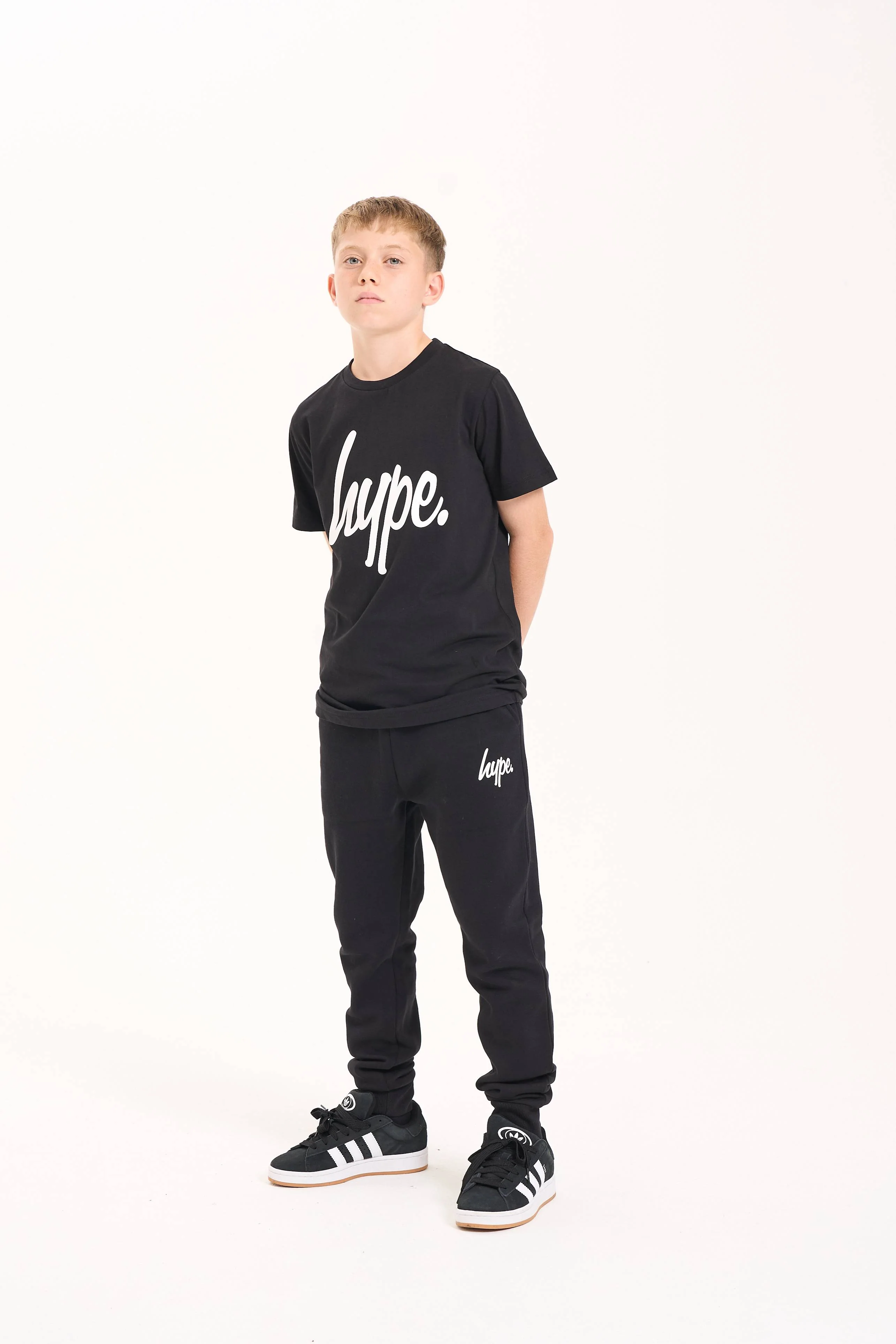 Hype Unisex Black Essence T-Shirt - Image 3