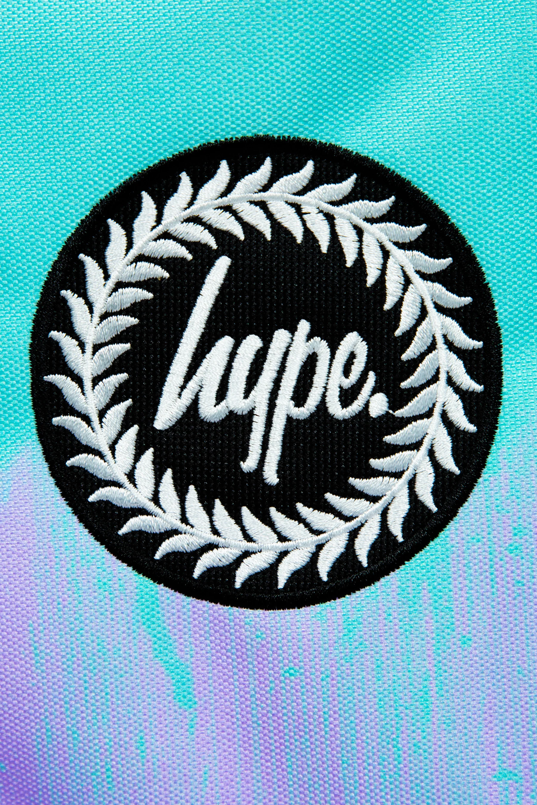 Hype Iconic Lilac/Teal Drips Girls Backpack - Image 7