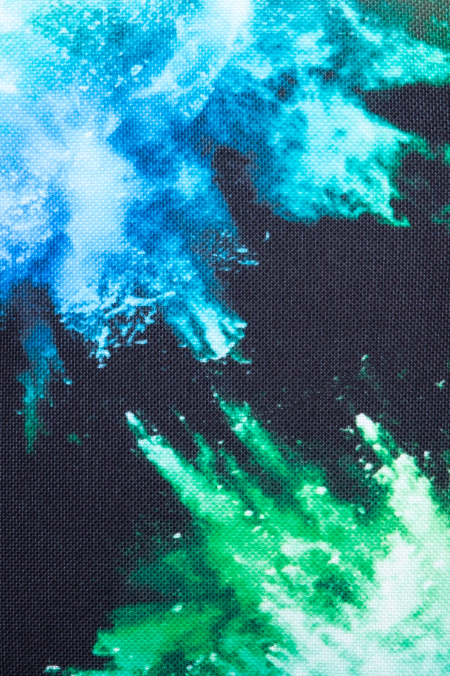 Hype Blue & Green Chalk Dust Lunch Box - Image 6