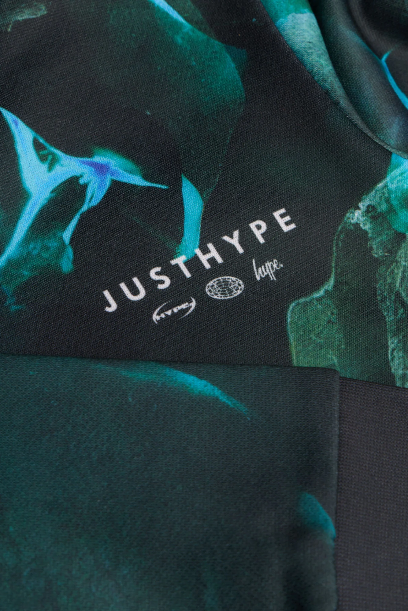 Hype Boys Black/Blue Vapour Hoodie - Image 8