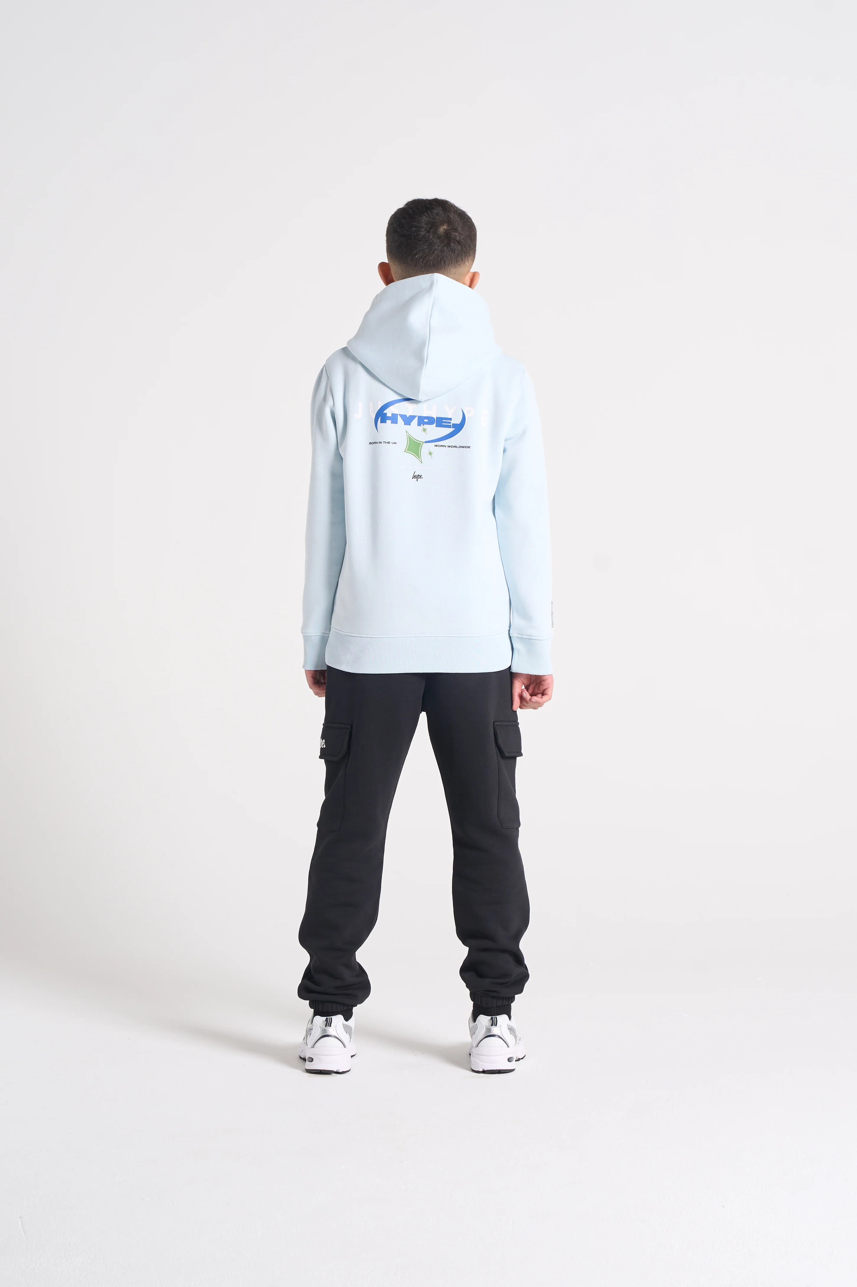Hype Boys Black Cargo Pocket Joggers - Image 7