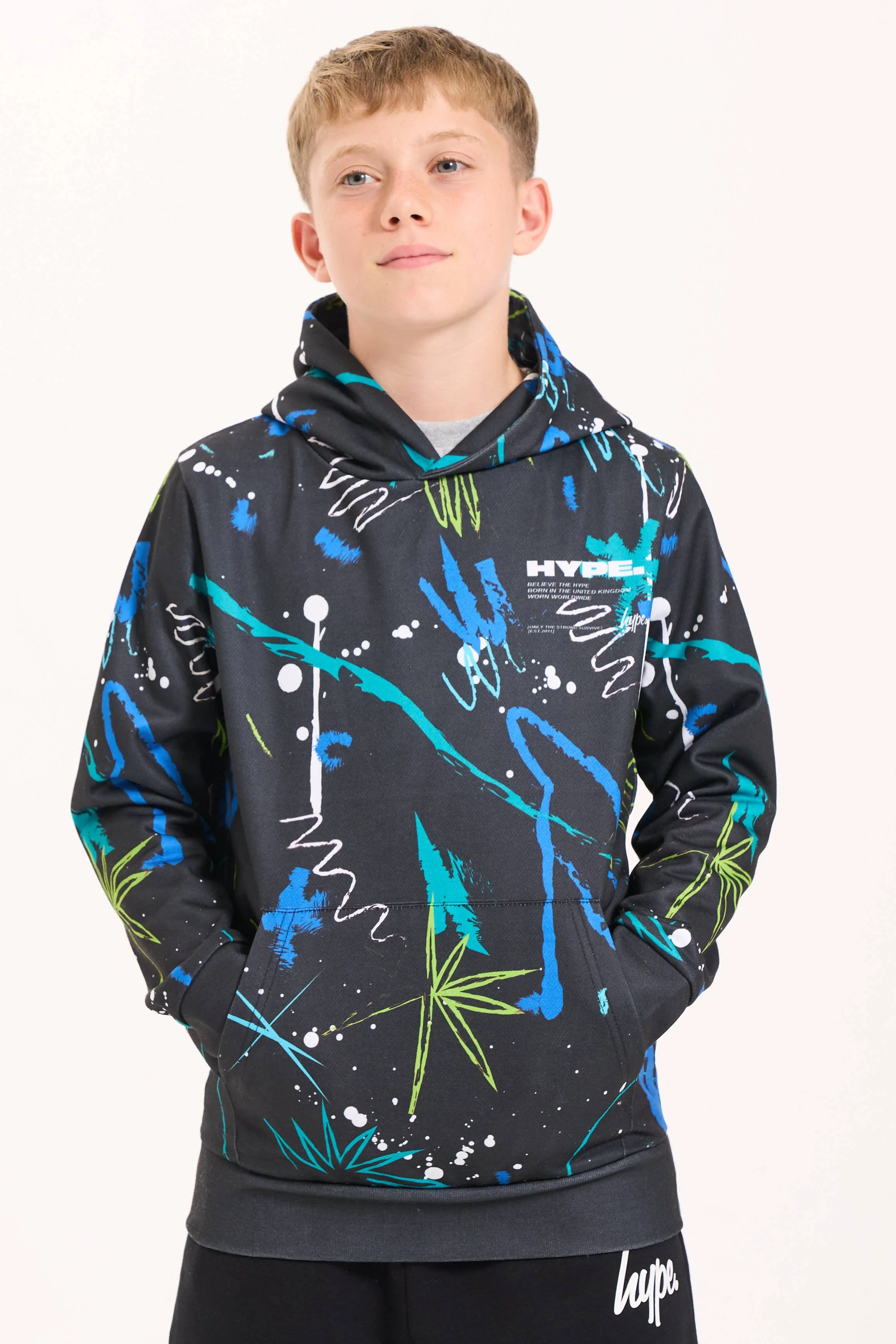 Hype Boys Black Creation Hoodie