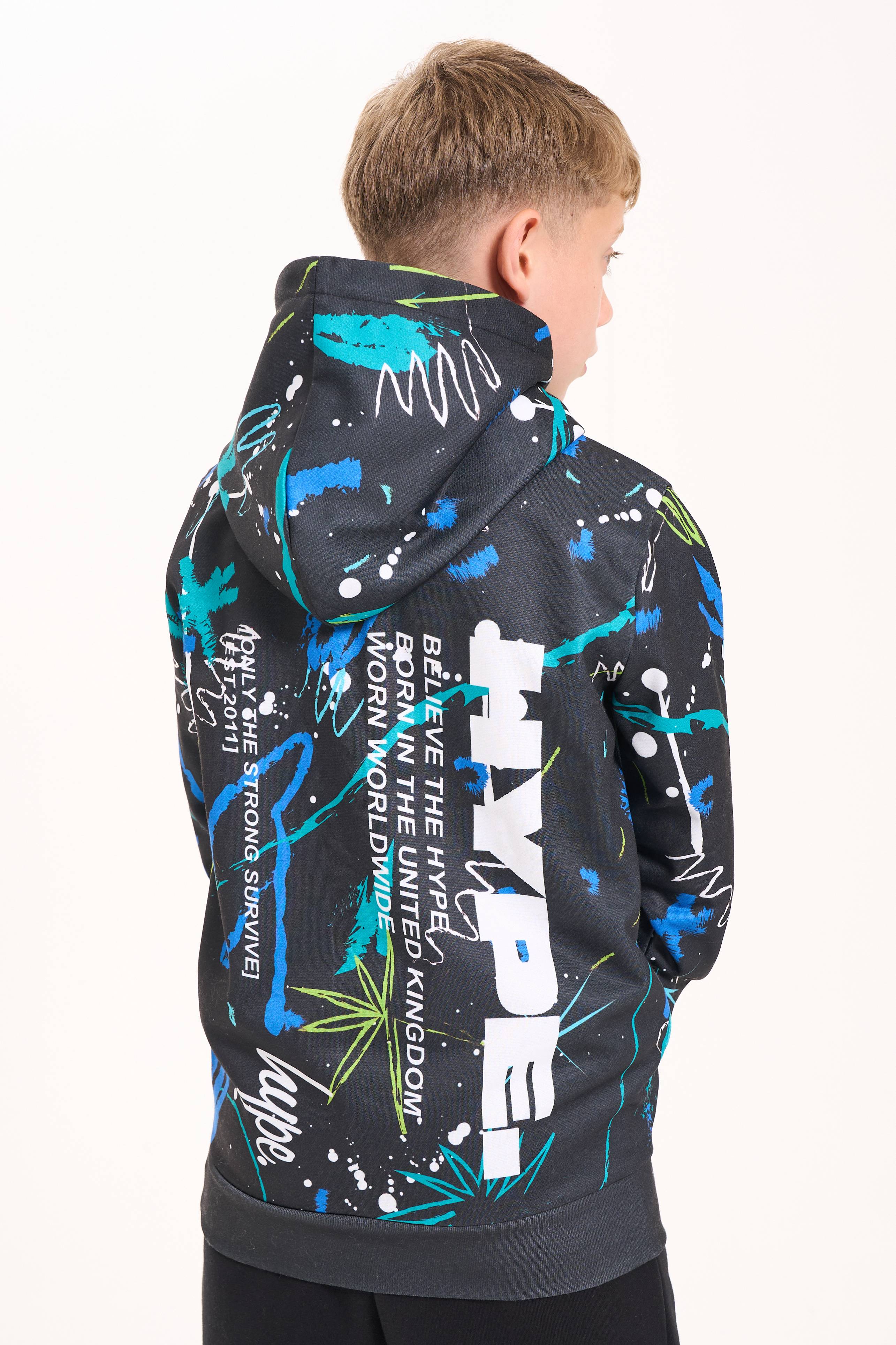 Hype Boys Black Creation Hoodie - Image 2