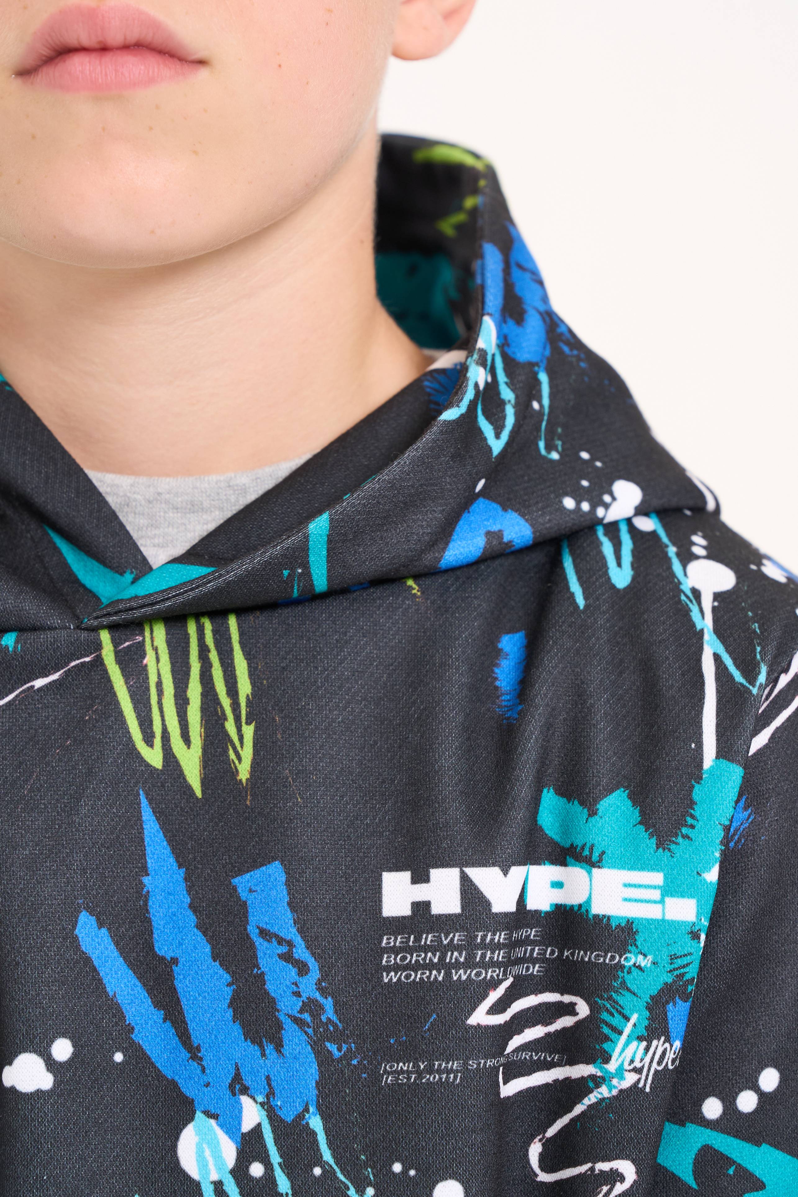 Hype Boys Black Creation Hoodie - Image 5