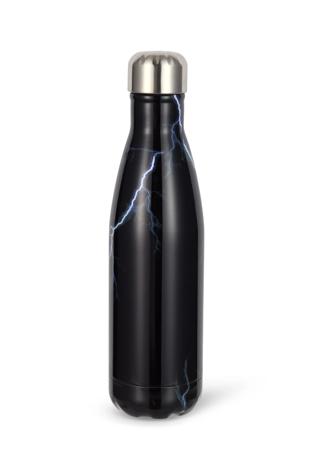 Hype Boys Black Lightning Thermal Water Bottle - Image 2