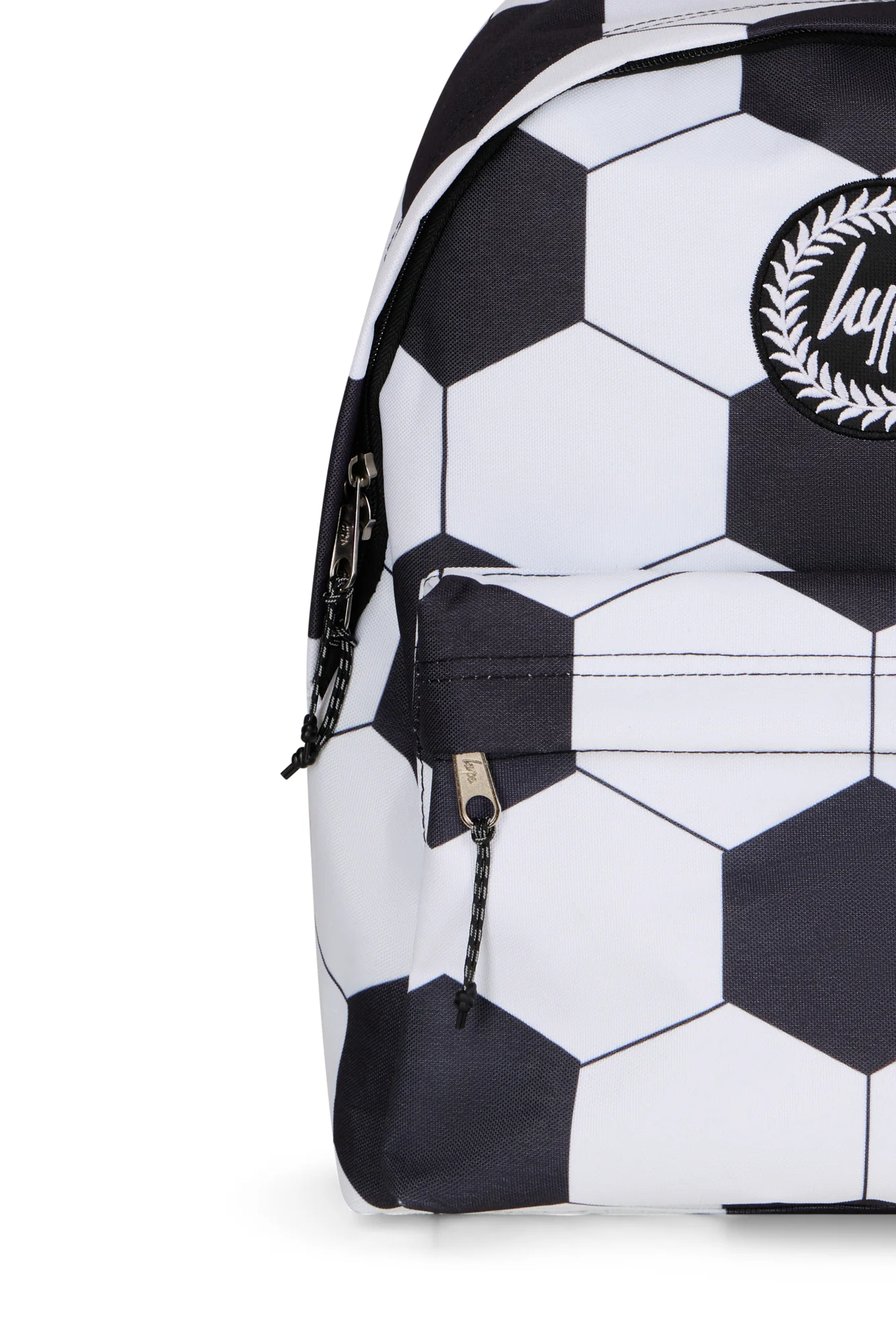 Hype Boys Black/White Football Backpack - Image 3