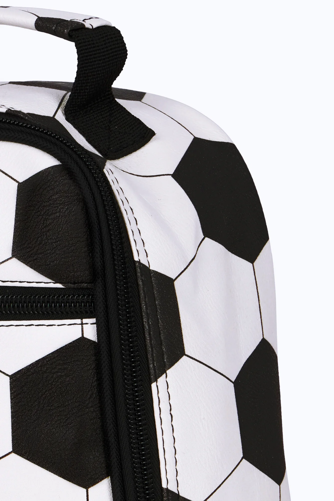 Hype Boys Black/White Football Lunch Bag - Image 5