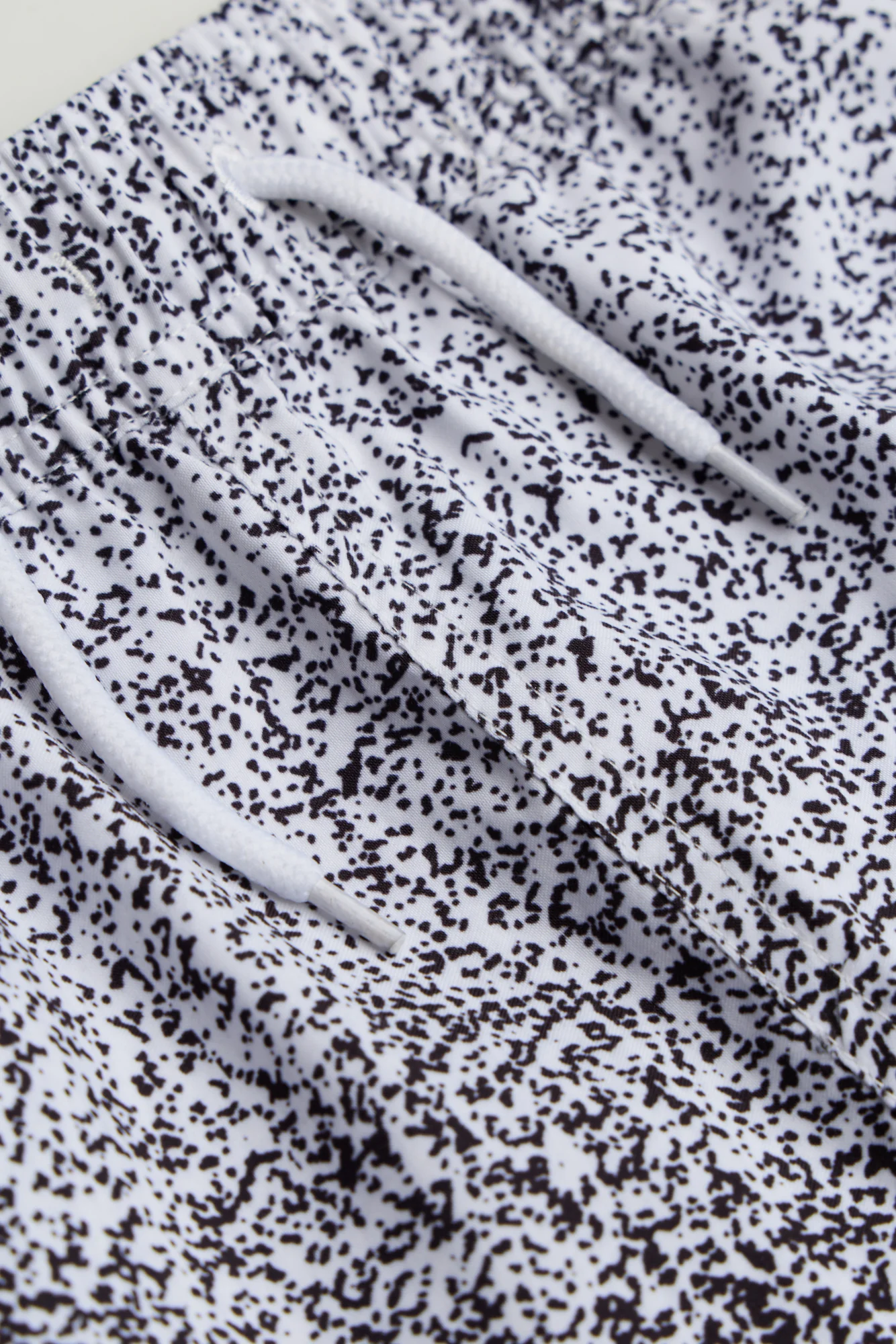 Hype Boys Black/White Speckle Fade Swim Shorts - Image 4