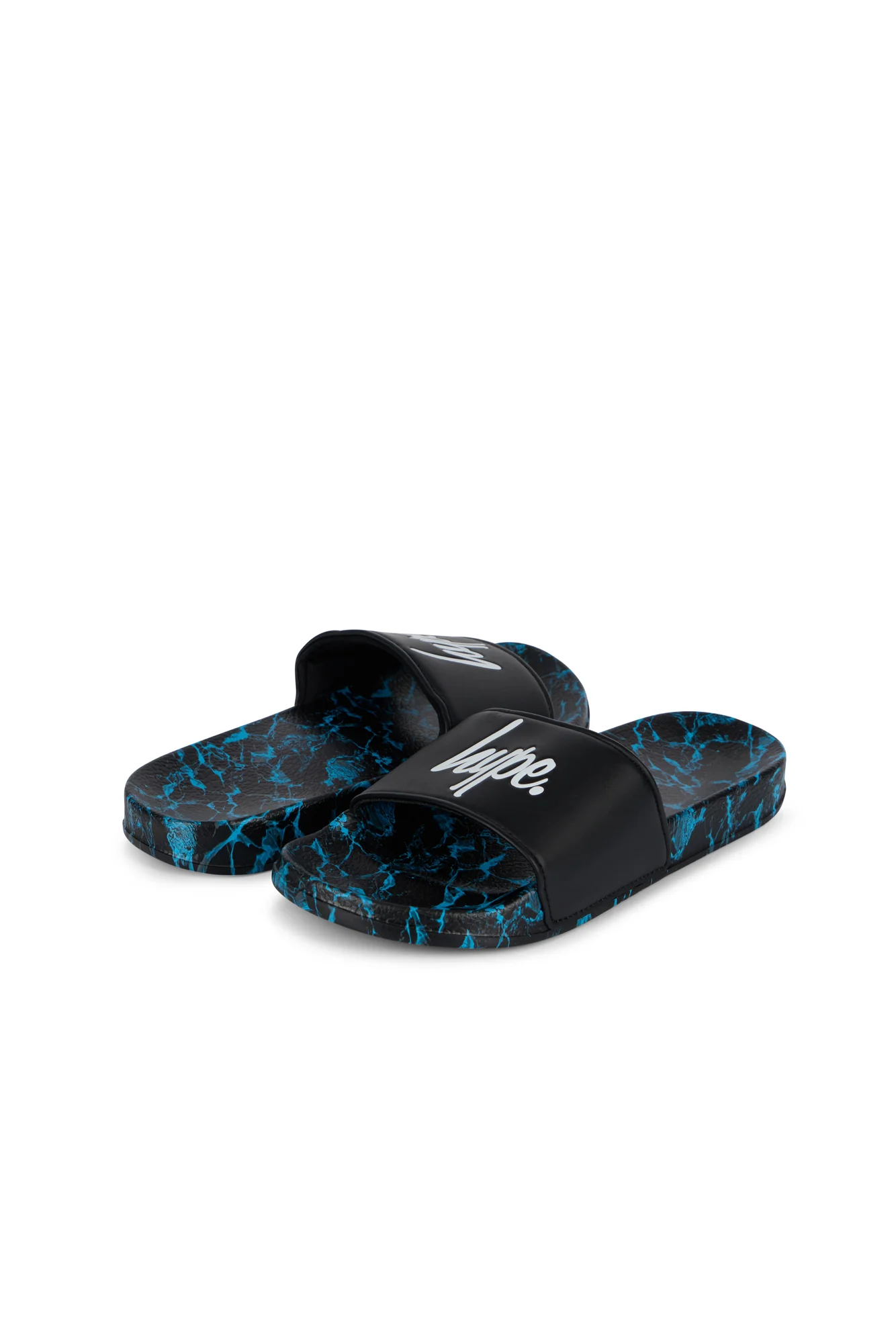 Hype Boys Black X-Ray Pool Sliders - Image 2