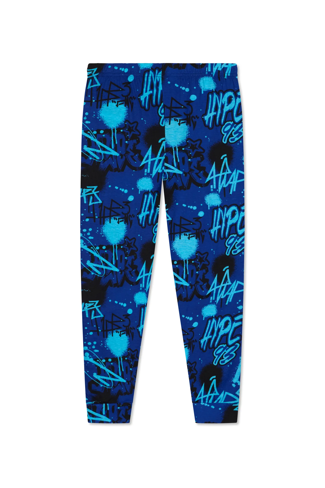 Hype Boys Blue Graffiti Pyjama Set - Image 4
