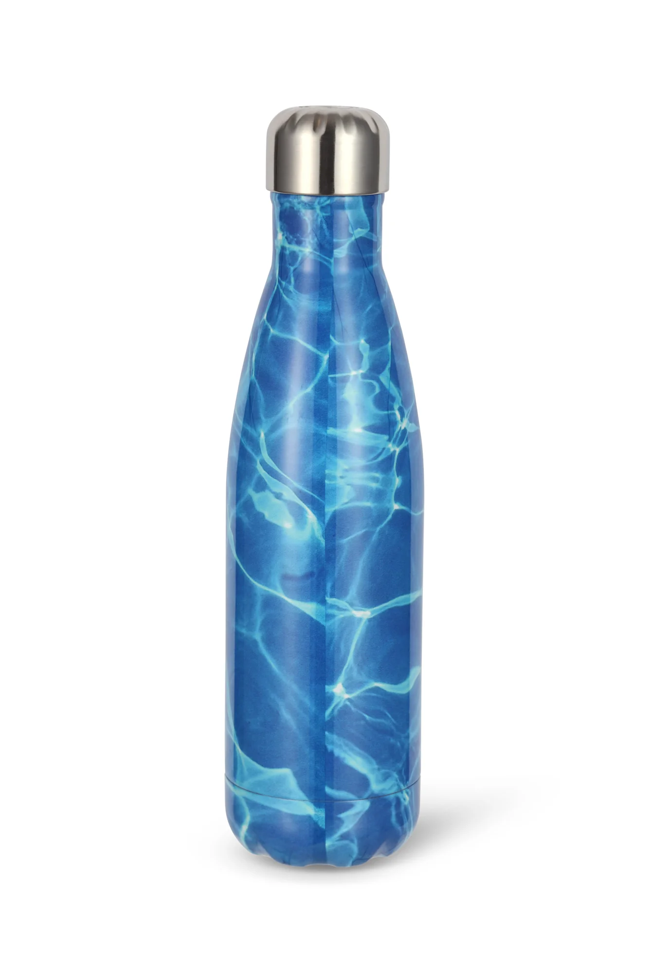 Hype Boys Blue Pool Print Thermal Water Bottle - Image 2