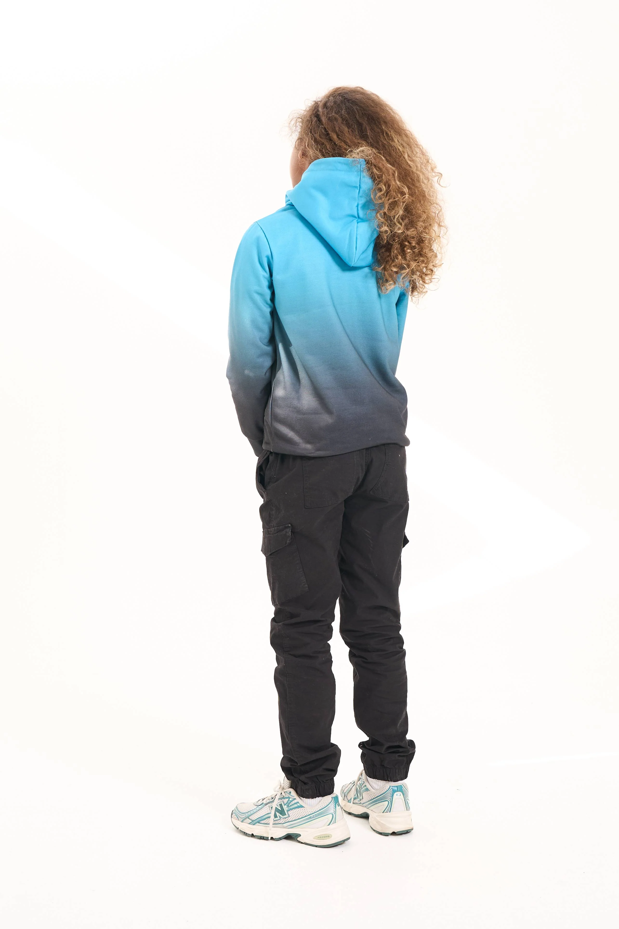 Hype Boys Blue Sky Fade Hoodie - Image 6