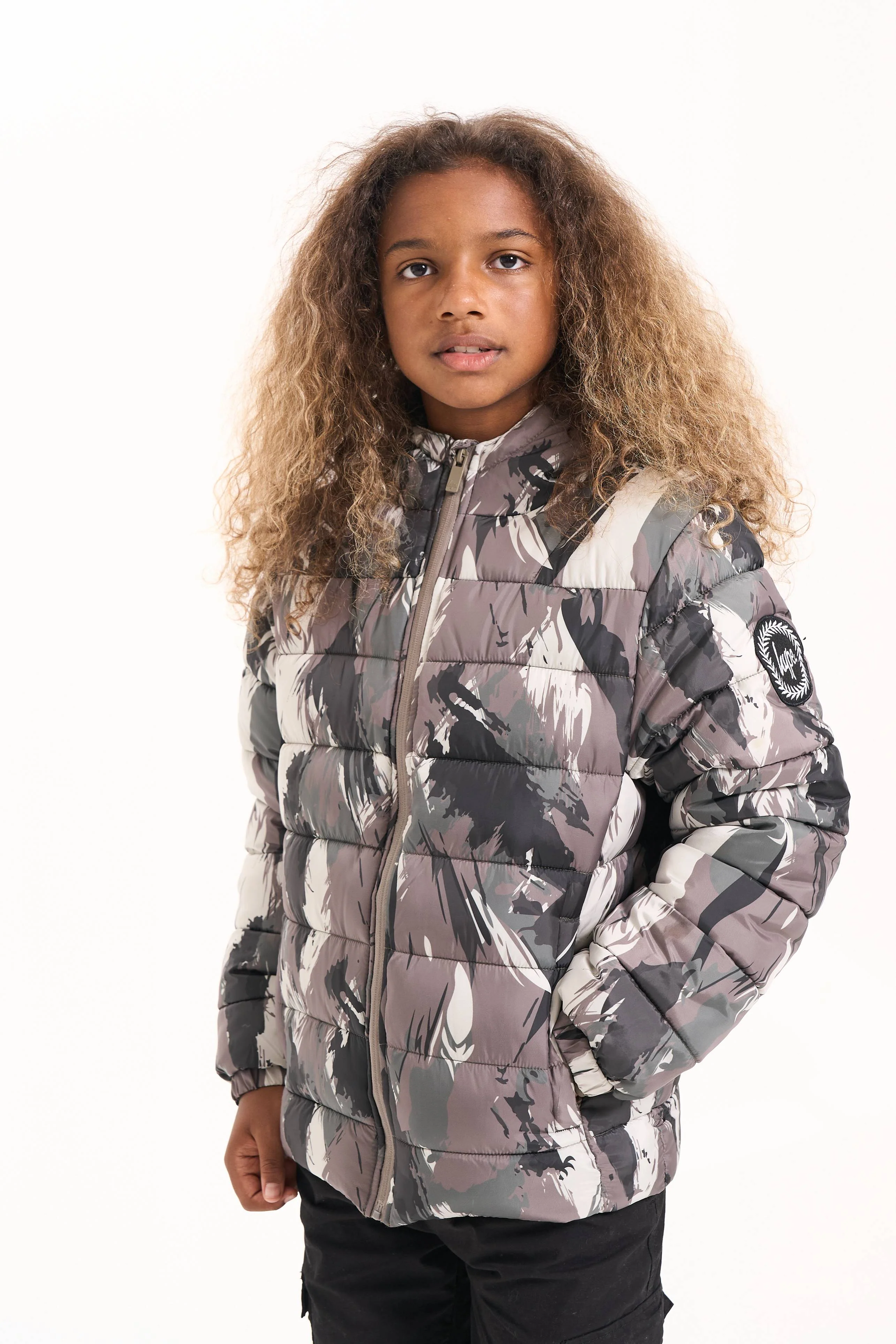 Hype Boys Camo Padded Jacket - Image 3