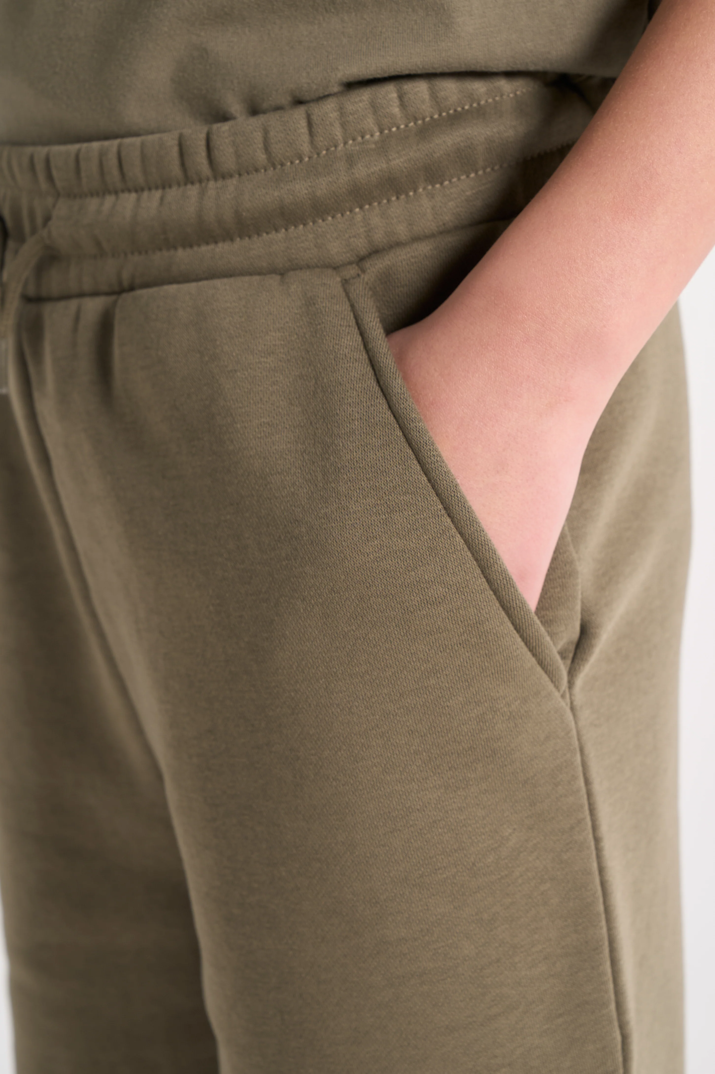 Hype Boys Green Entity Sweat Shorts - Image 5