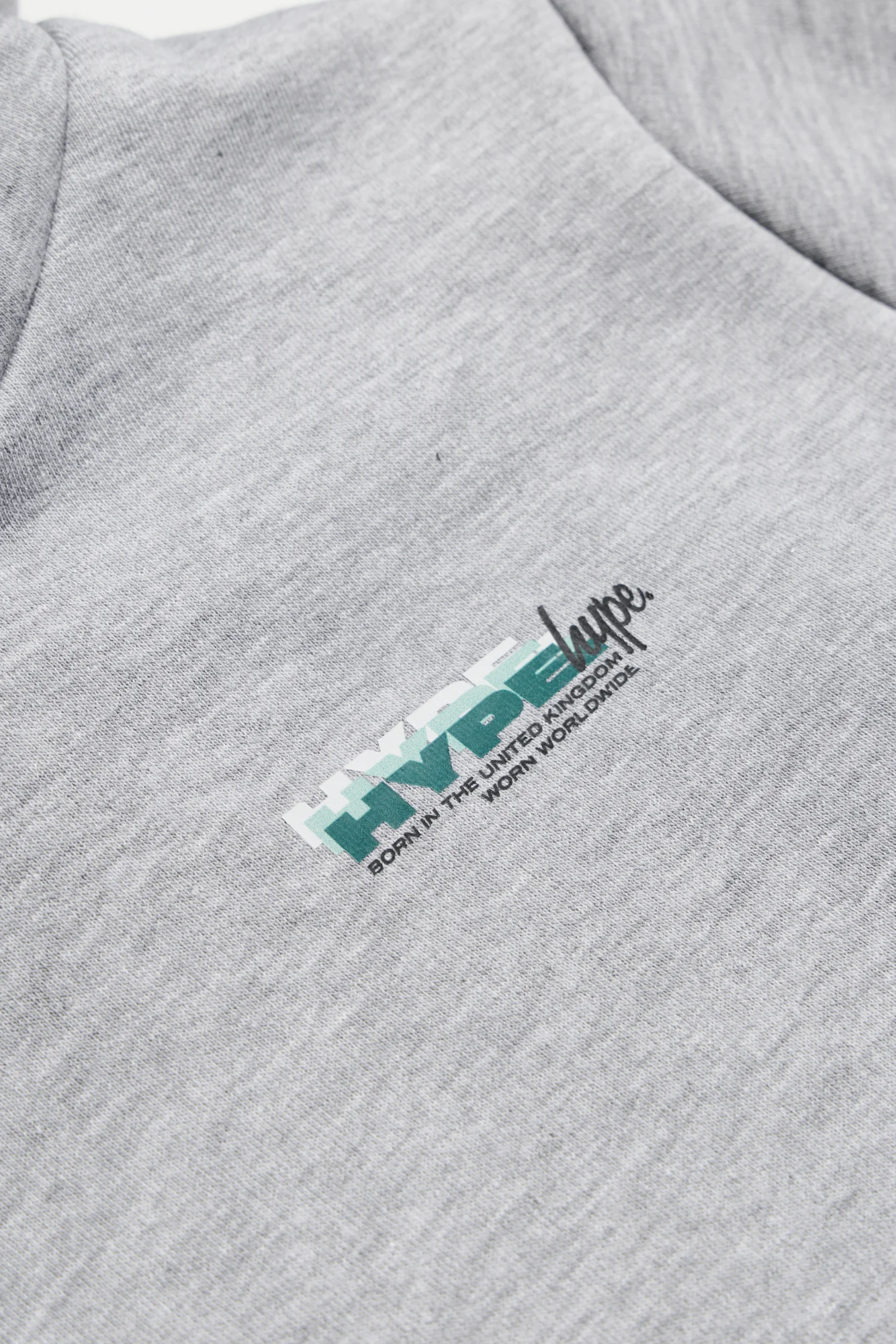 Hype Boys Grey Marl Cosmic Hoodie - Image 7