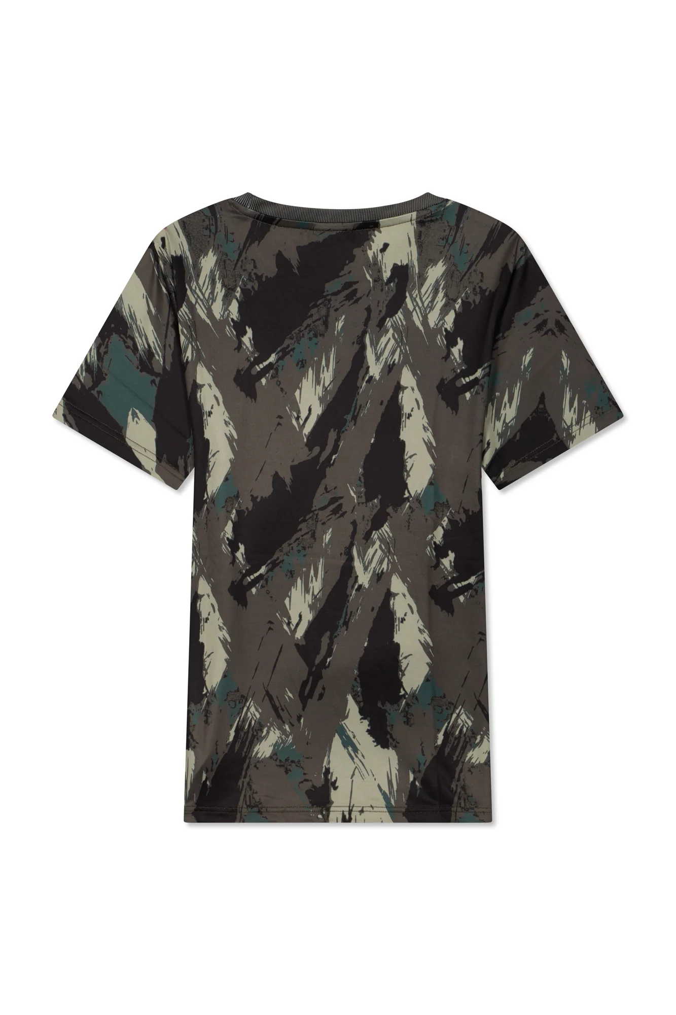 Hype Boys Khaki Stroke T-Shirt - Image 6
