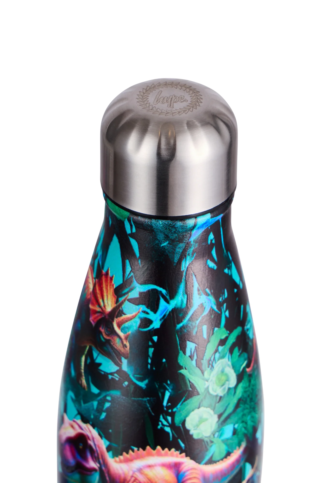 Hype Boys Multi Jungle Dinosaur Thermal Water Bottle - Image 4