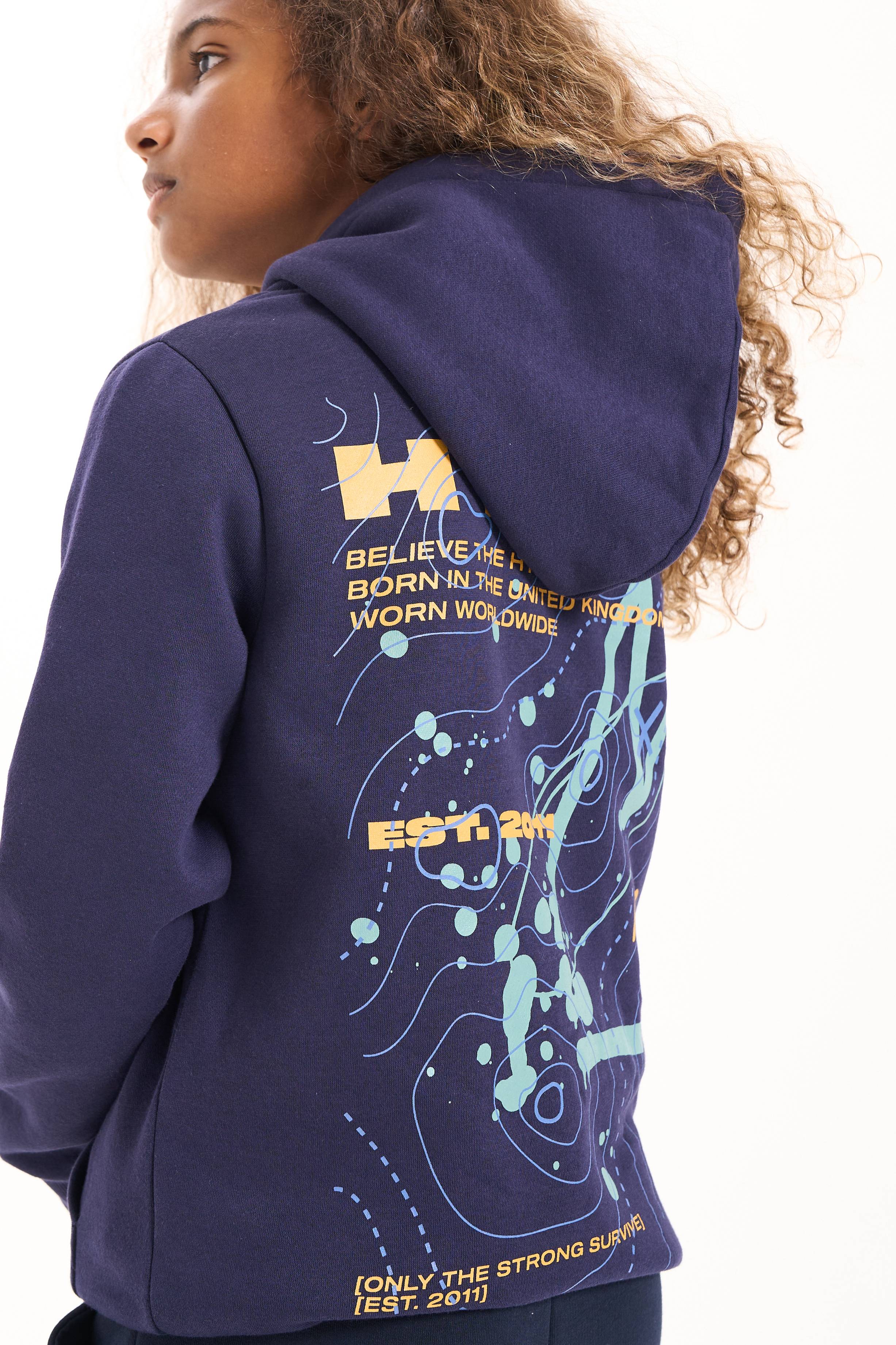 Hype Boys Navy Explore Hoodie - Image 2