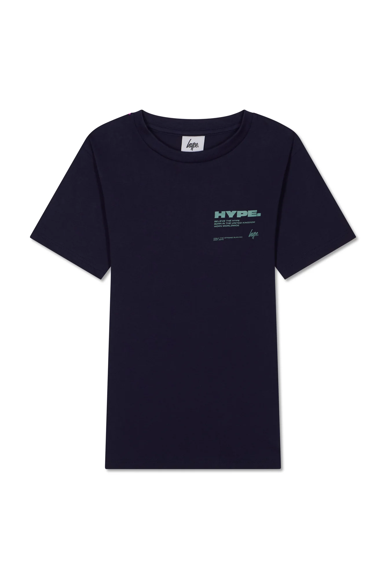 Hype Boys Navy Explore T-Shirt - Image 5