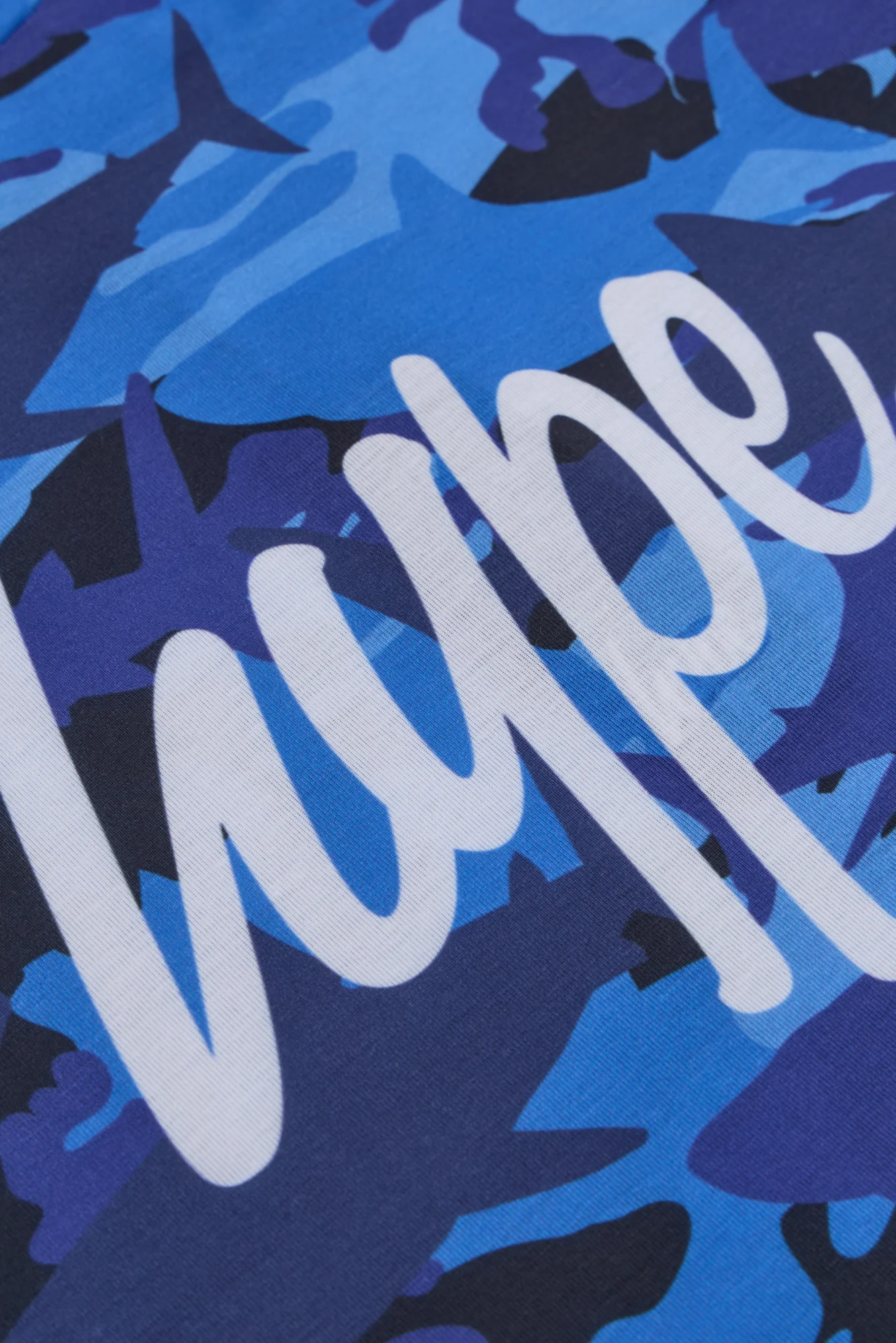 Hype Boys Navy Jaws Camouflage T-Shirt - Image 7