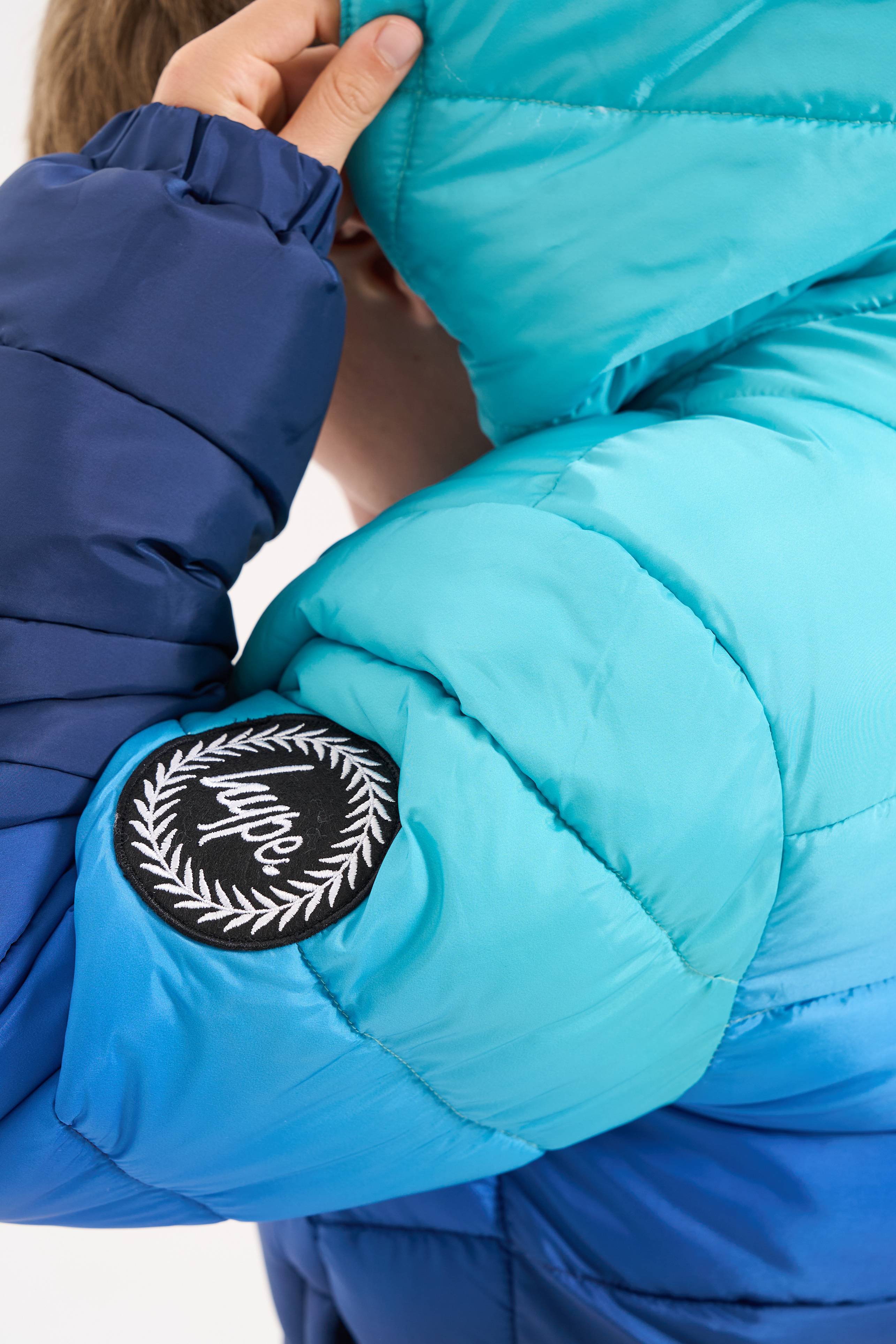 Hype Boys Ocean Fade Padded Jacket - Image 3