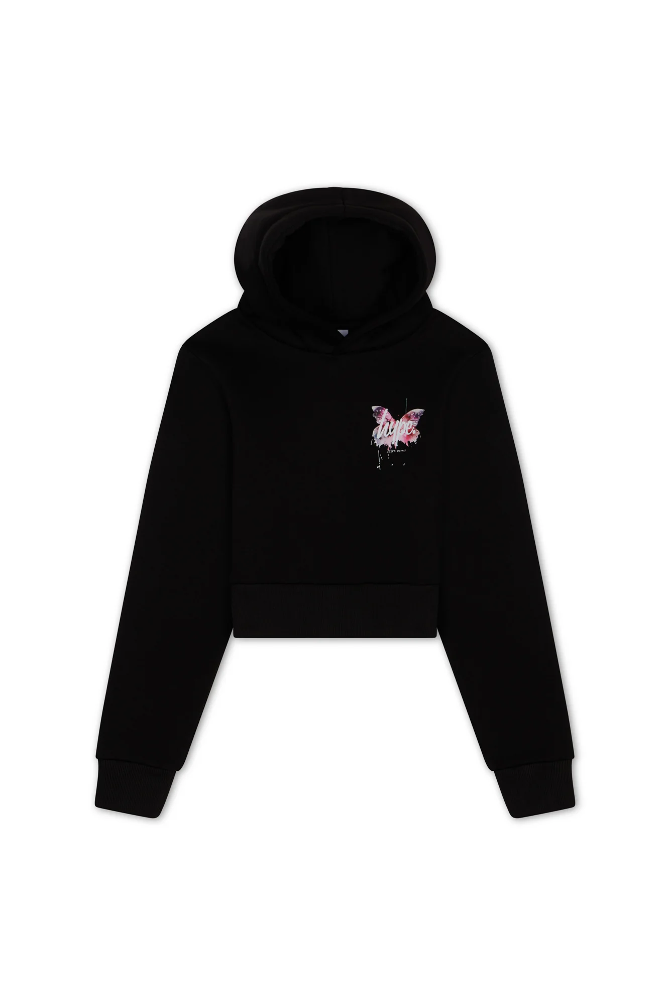 Hype Girls Black Butterfly Tracksuit - Image 7