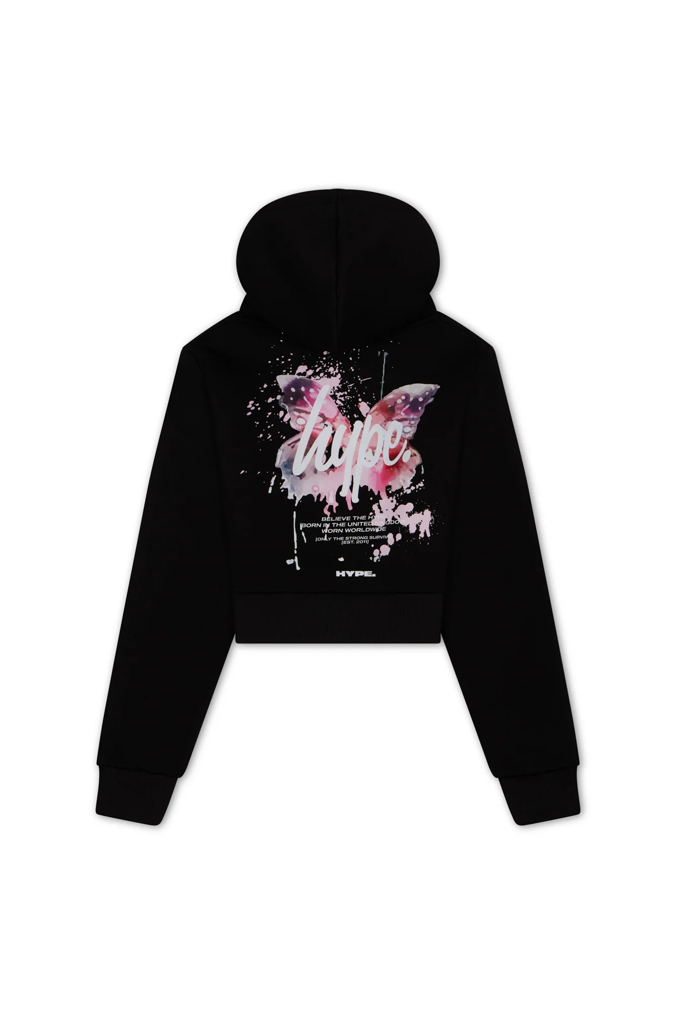 Hype Girls Black Butterfly Tracksuit - Image 8