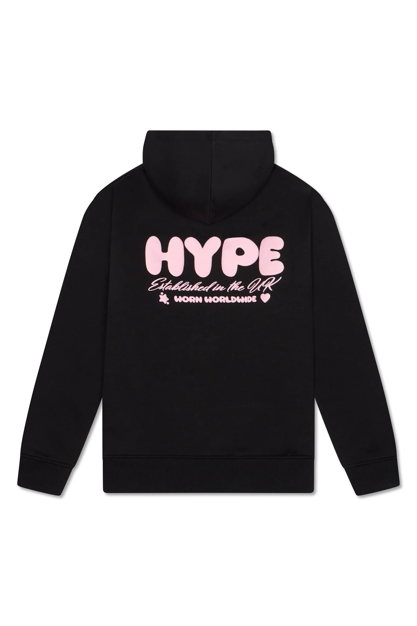 Hype Girls Black Incept Hoodie - Image 2