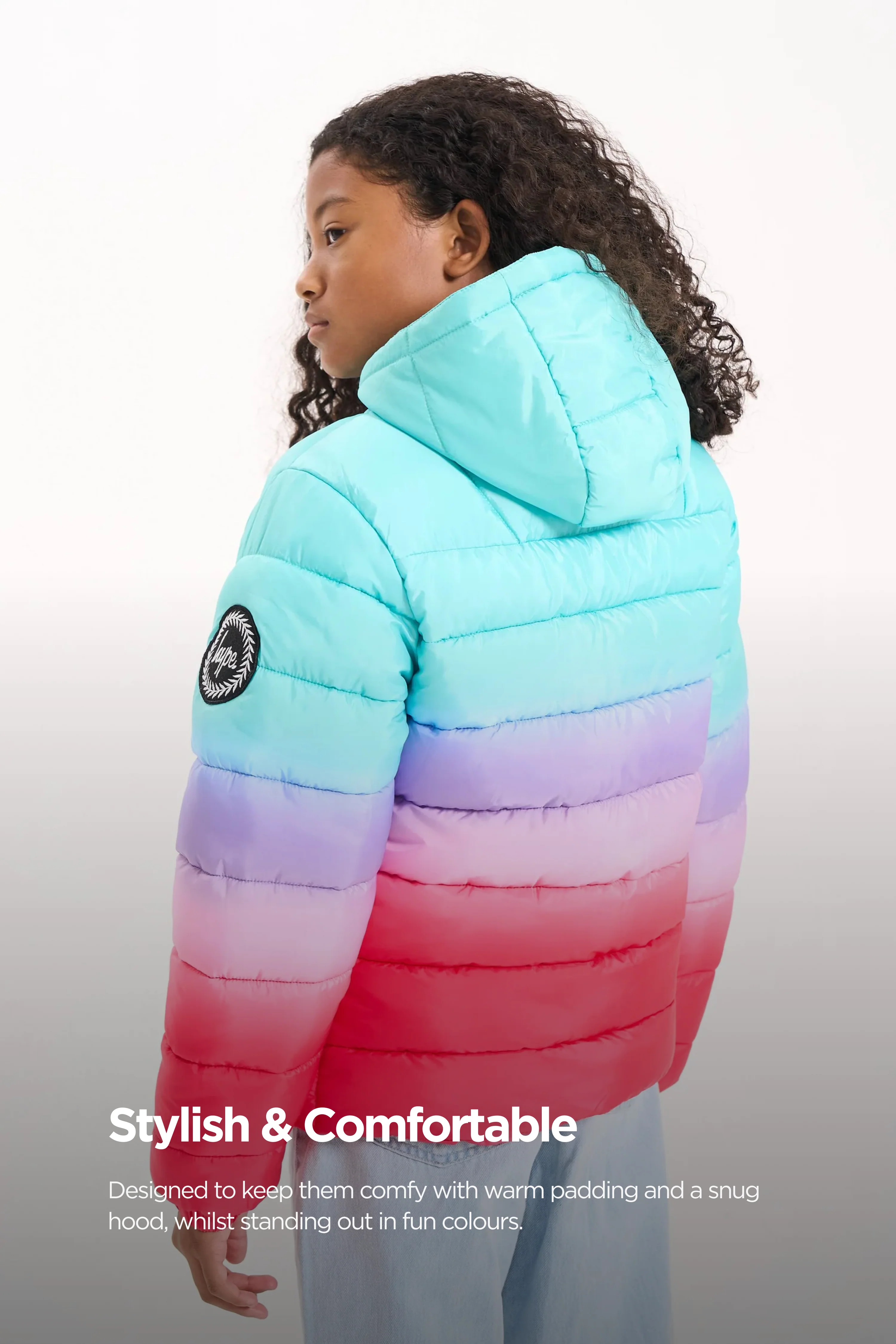 Hype Girls Candy Padded Jacket - Image 3