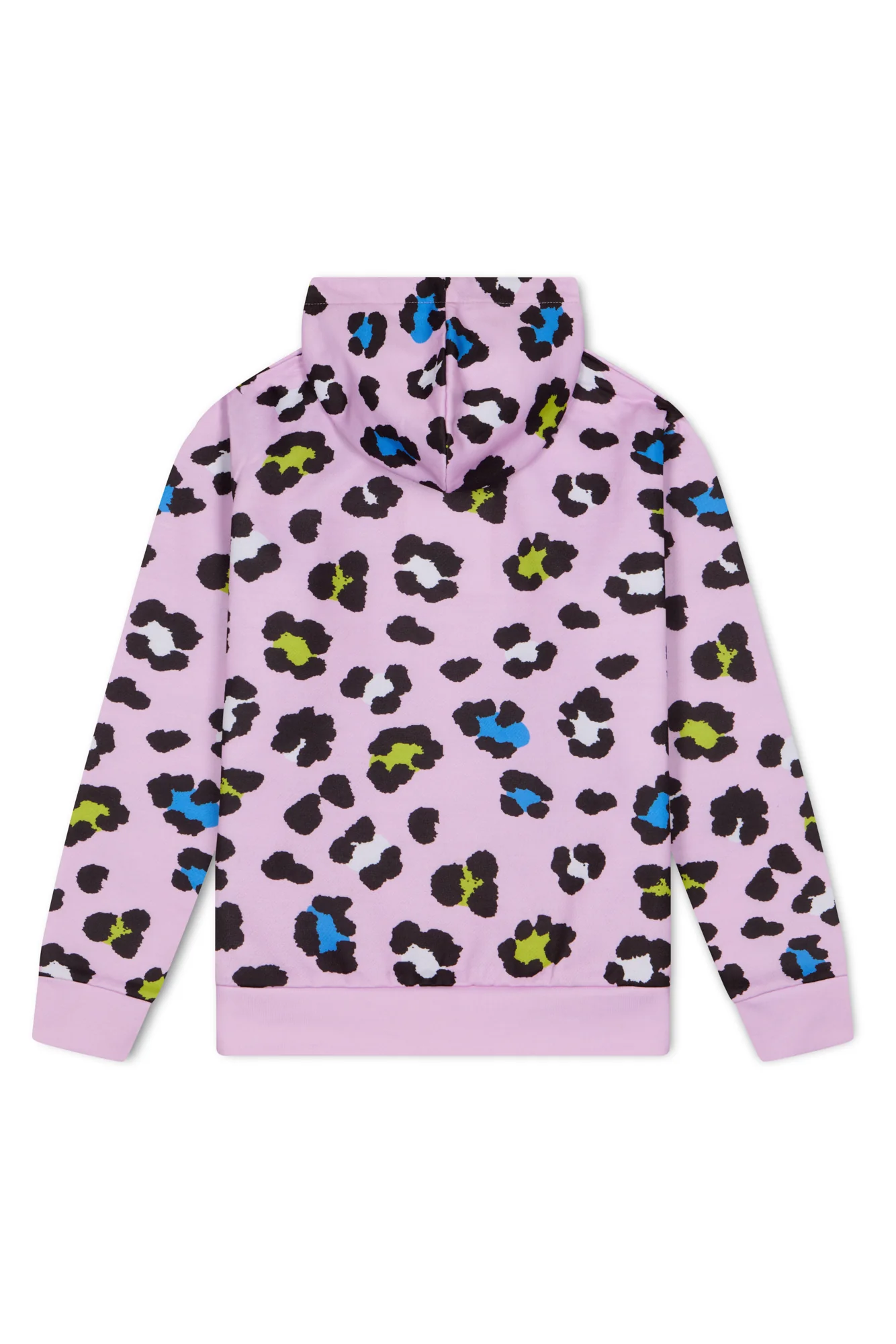 Hype Girls Lilac Leopard Hoodie - Image 5