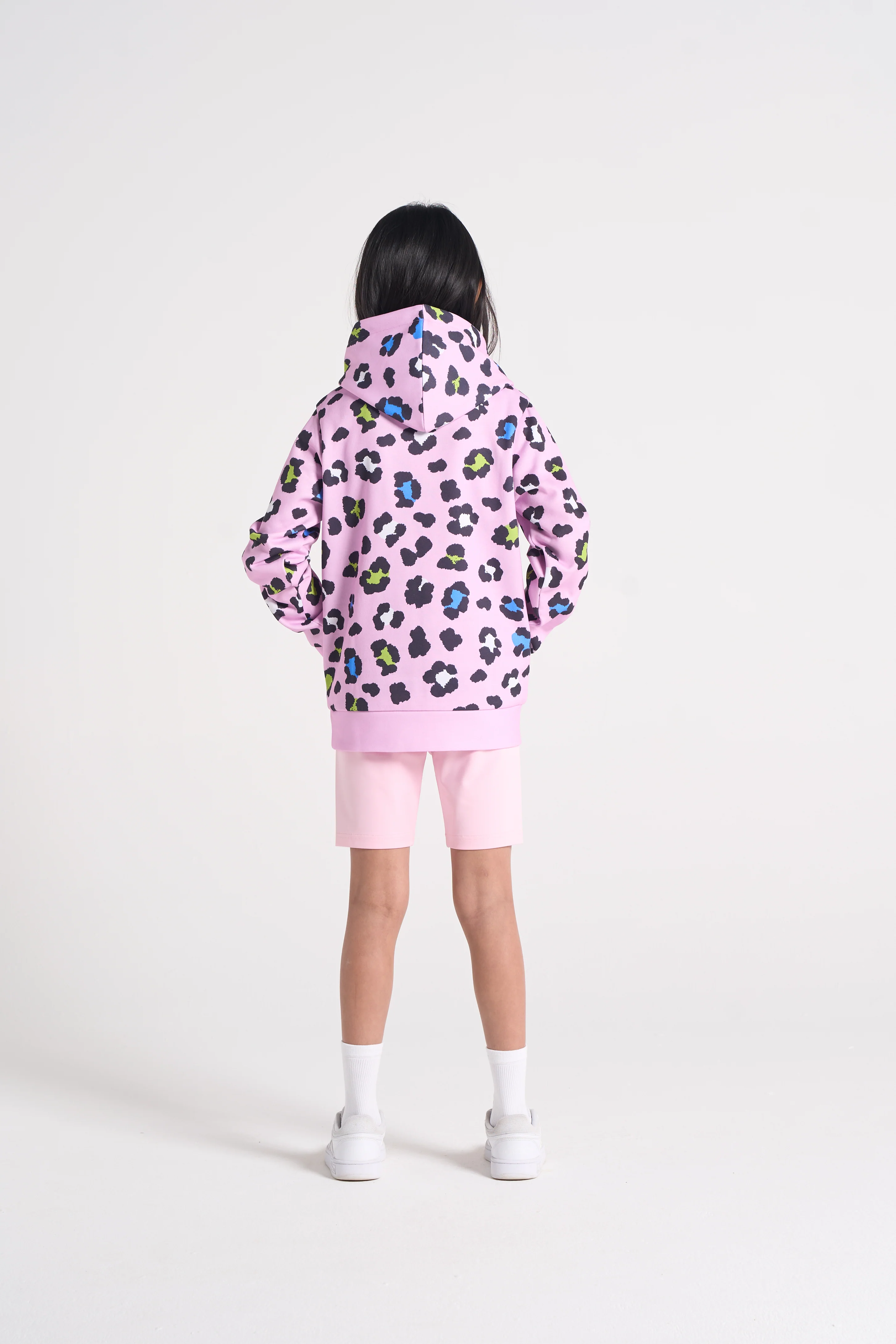 Hype Girls Lilac Leopard Hoodie - Image 7