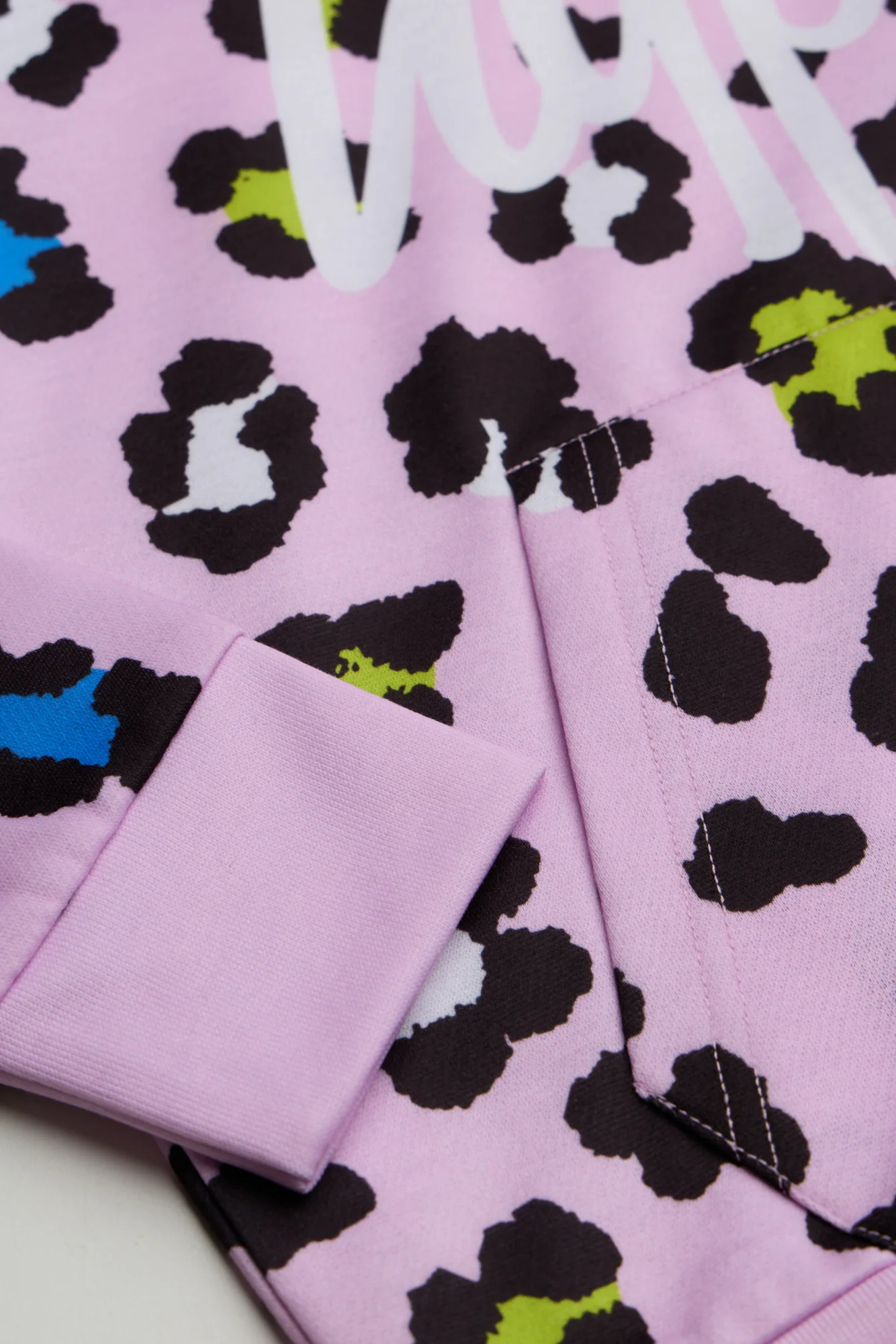 Hype Girls Lilac Leopard Hoodie - Image 9
