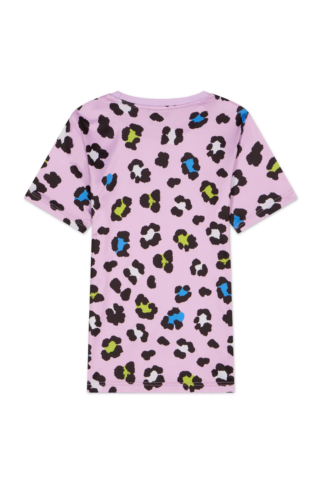 Hype Girls Lilac Leopard T-Shirt - Image 4