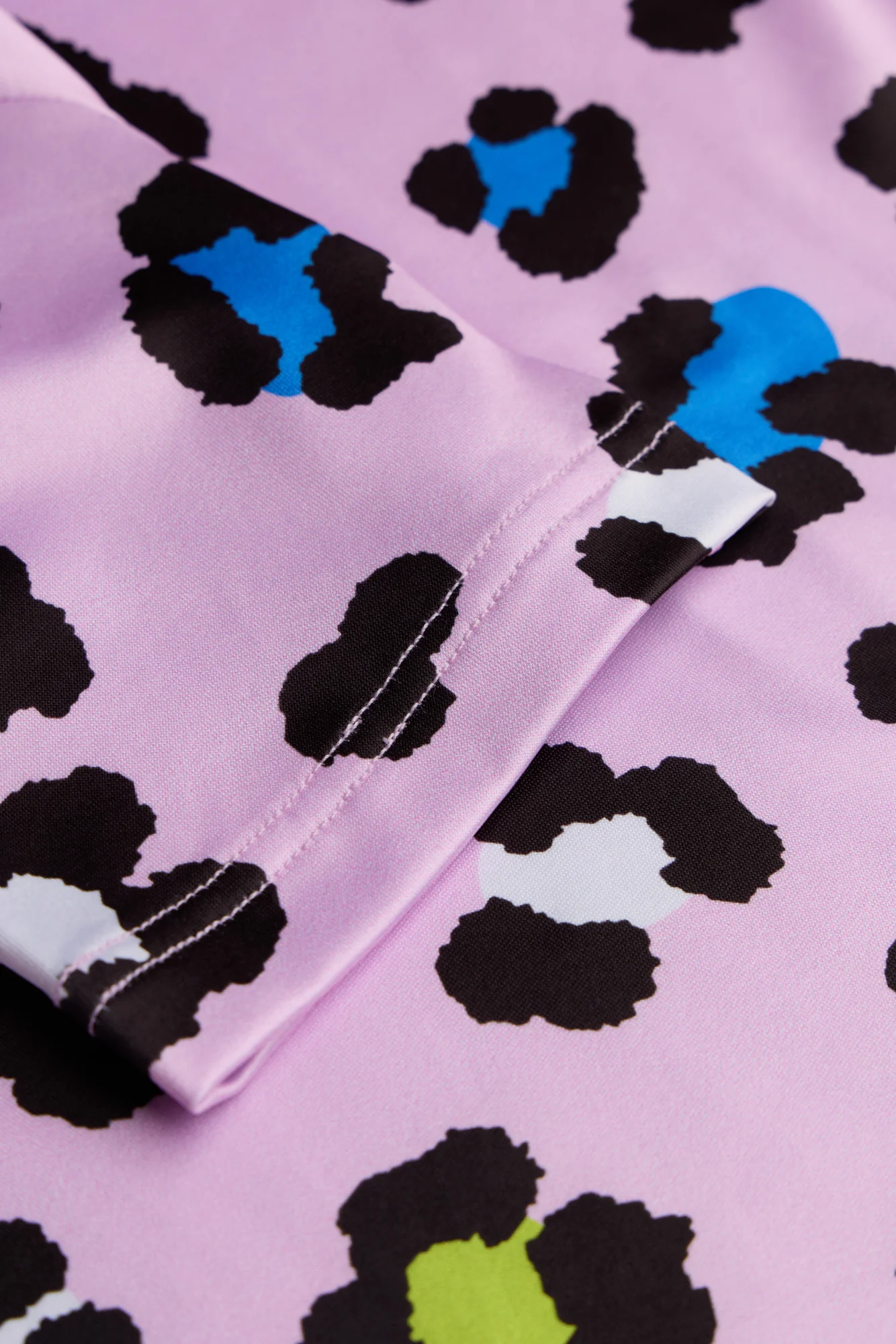 Hype Girls Lilac Leopard T-Shirt - Image 6