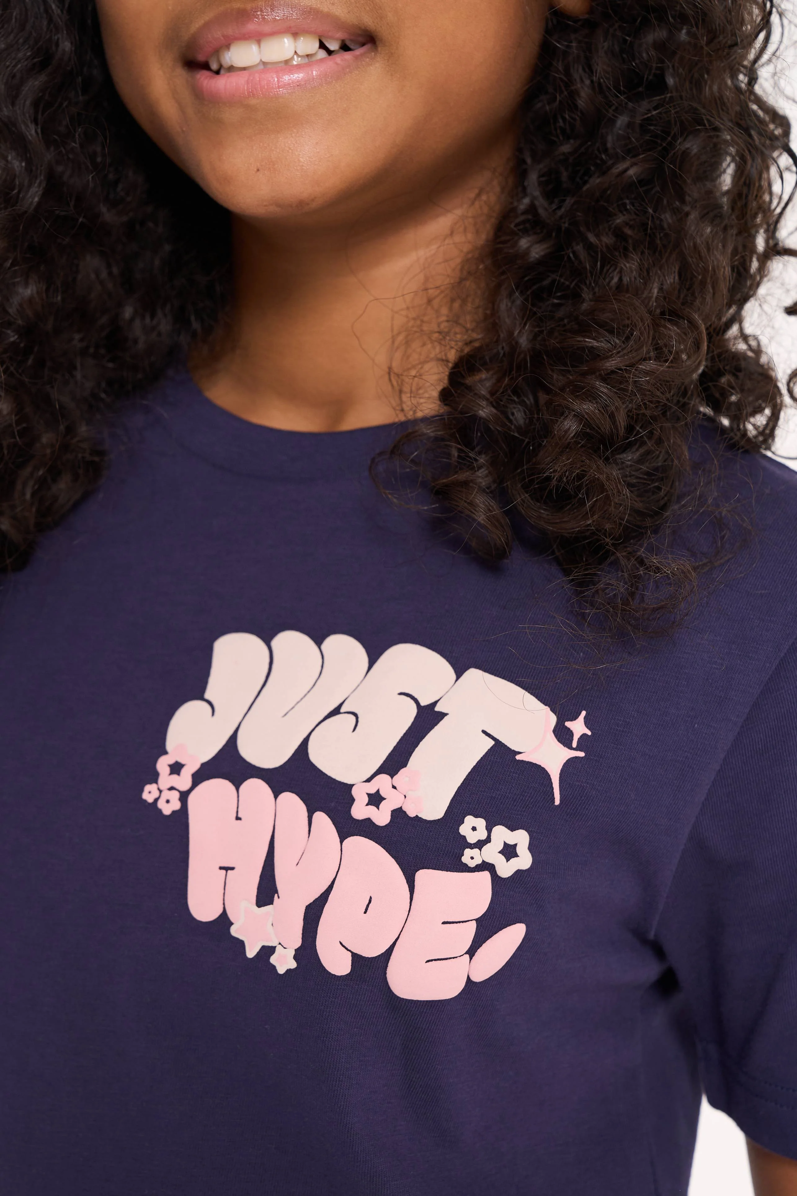 Hype Girls Navy Fantasy T-Shirt - Image 3
