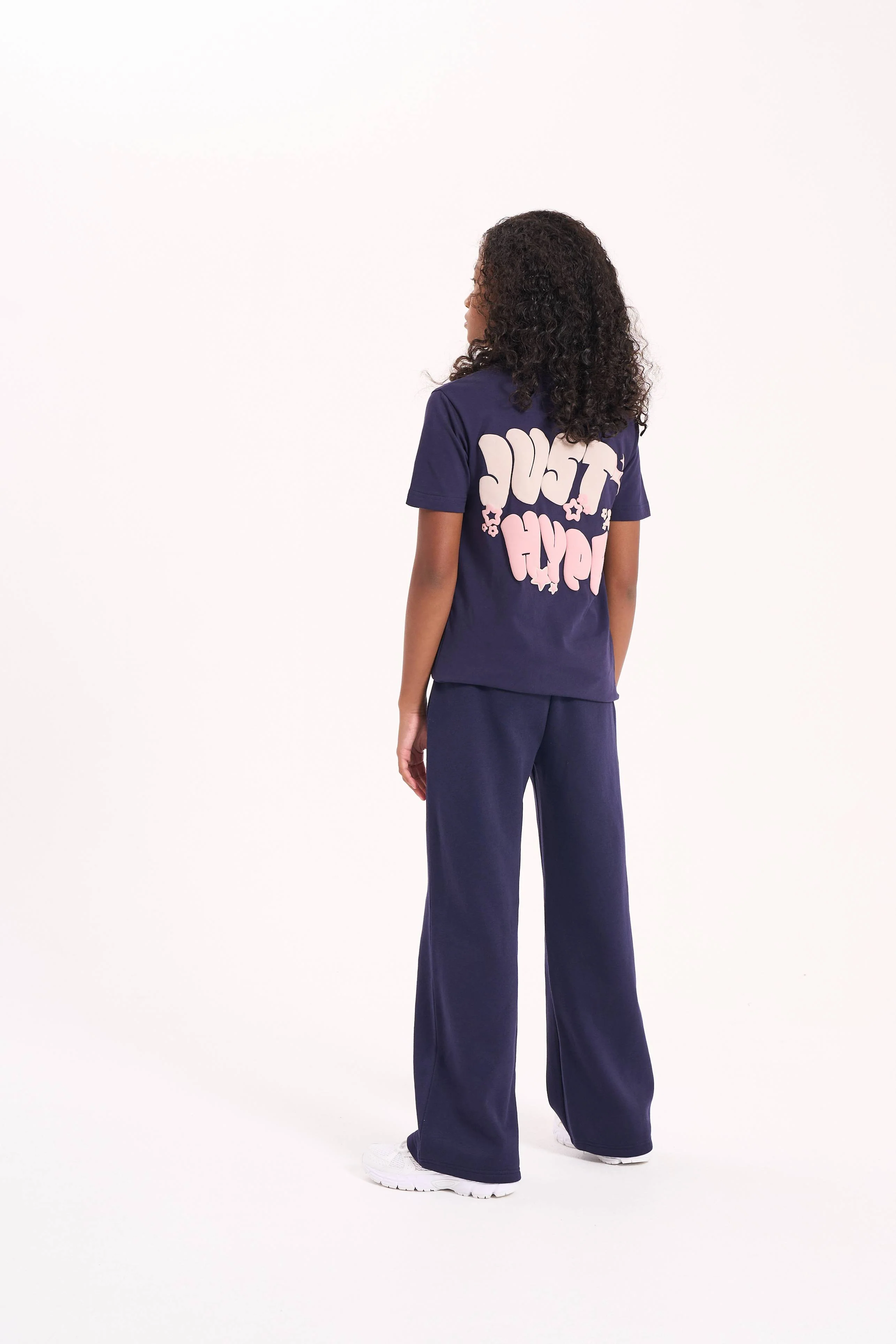 Hype Girls Navy Fantasy T-Shirt - Image 5