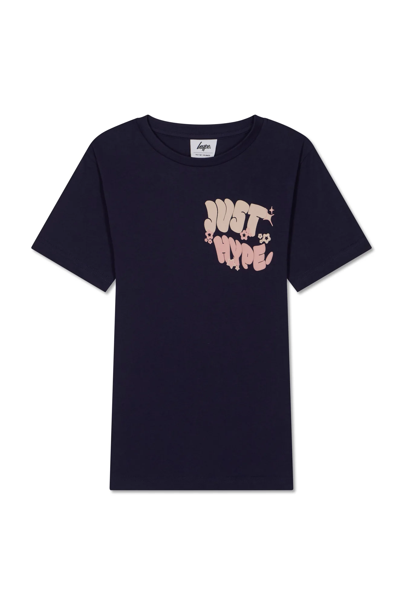 Hype Girls Navy Fantasy T-Shirt - Image 6