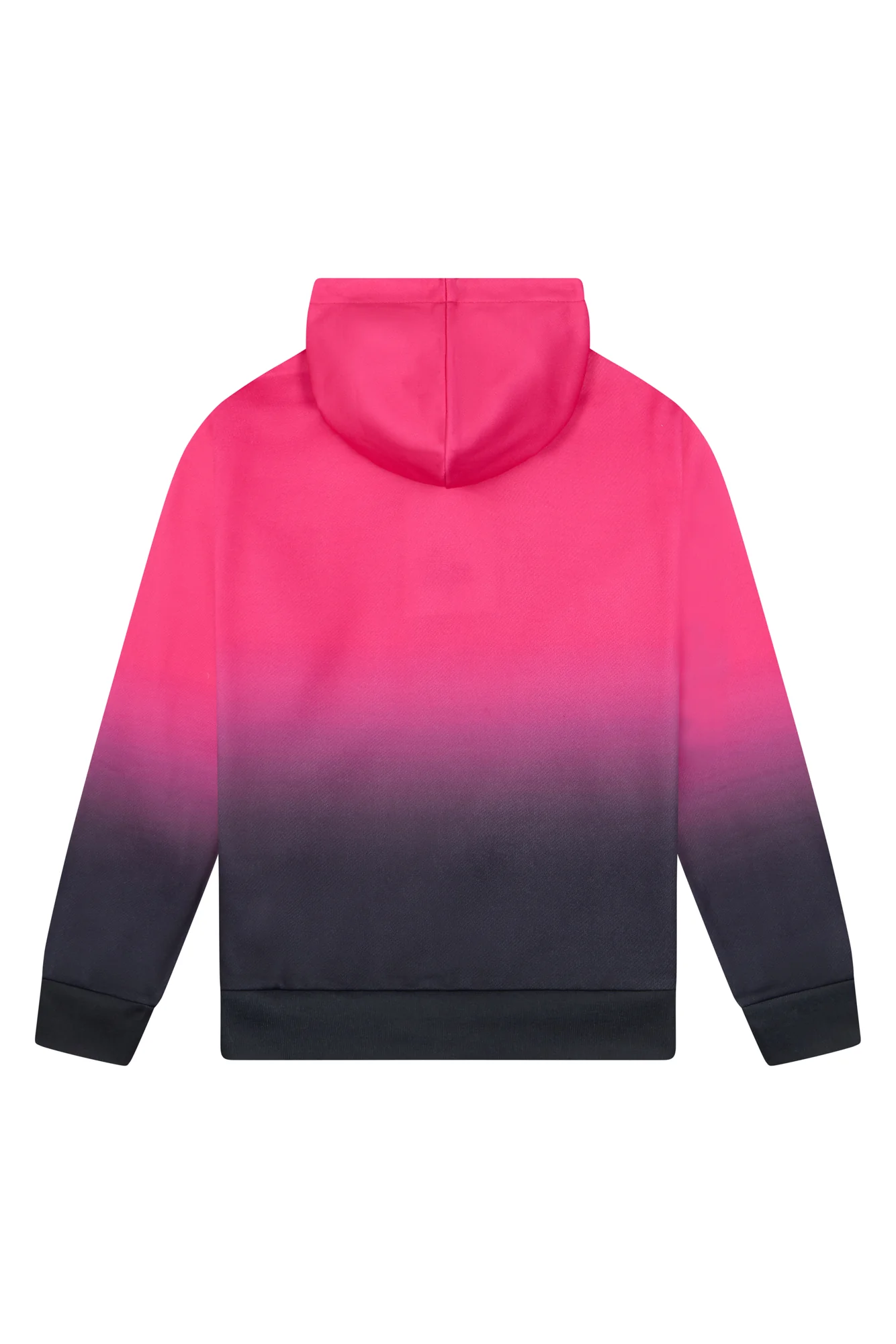 Hype Girls Pink/Black Fade Hoodie - Image 5