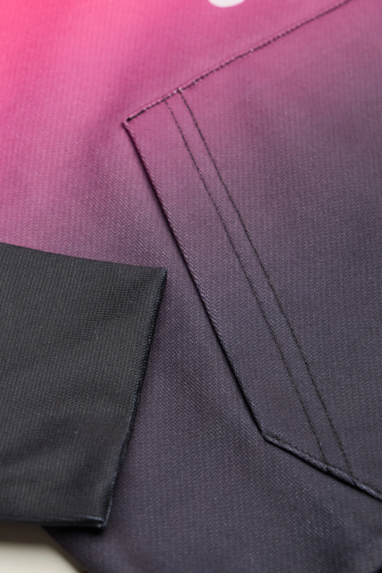 Hype Girls Pink/Black Fade Hoodie - Image 7