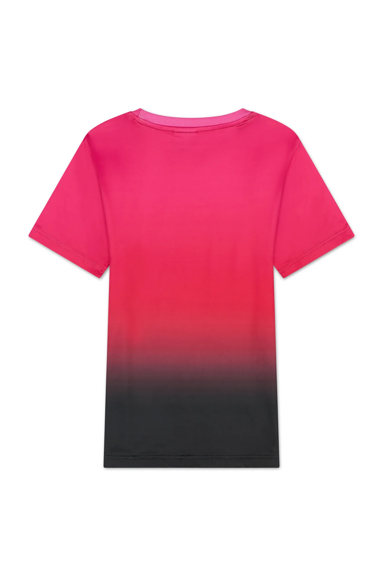Hype Girls Pink/Black Fade T-Shirt & Shorts Set - Image 3