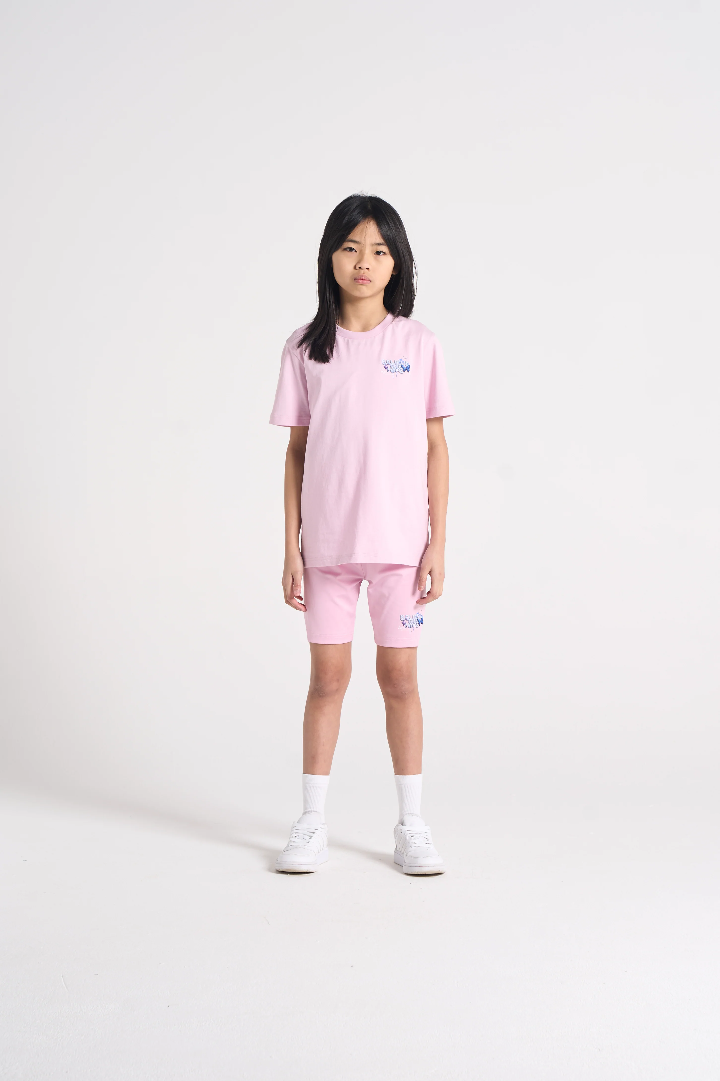 Hype Girls Pink Bubble T-Shirt & Shorts Set