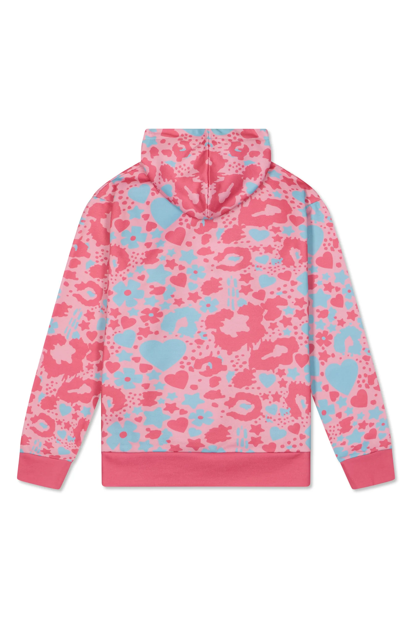 Hype Girls Pink Ditsy Hoodie - Image 4