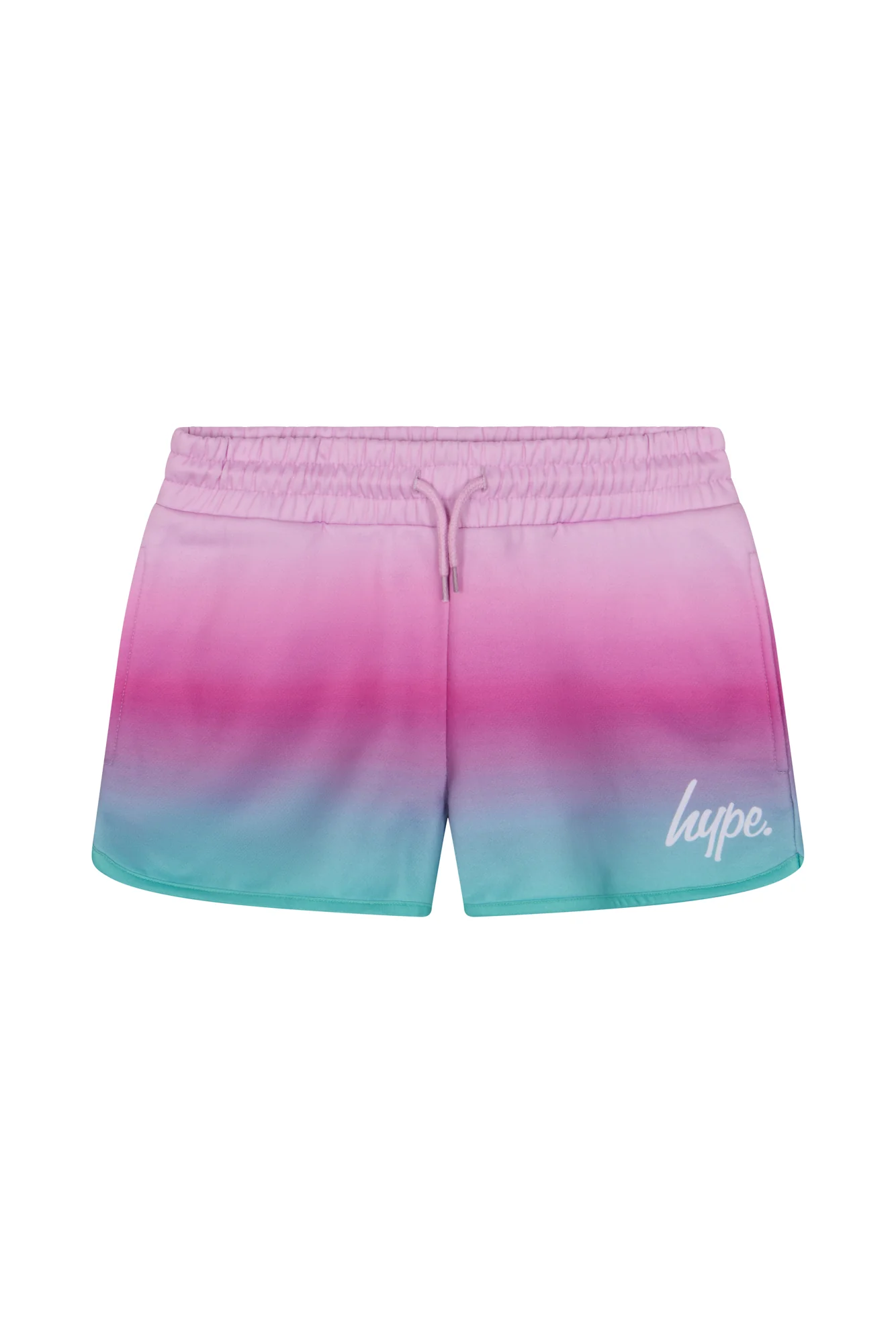 Hype Girls Pink/Mint Sundae Fade Shorts - Image 3