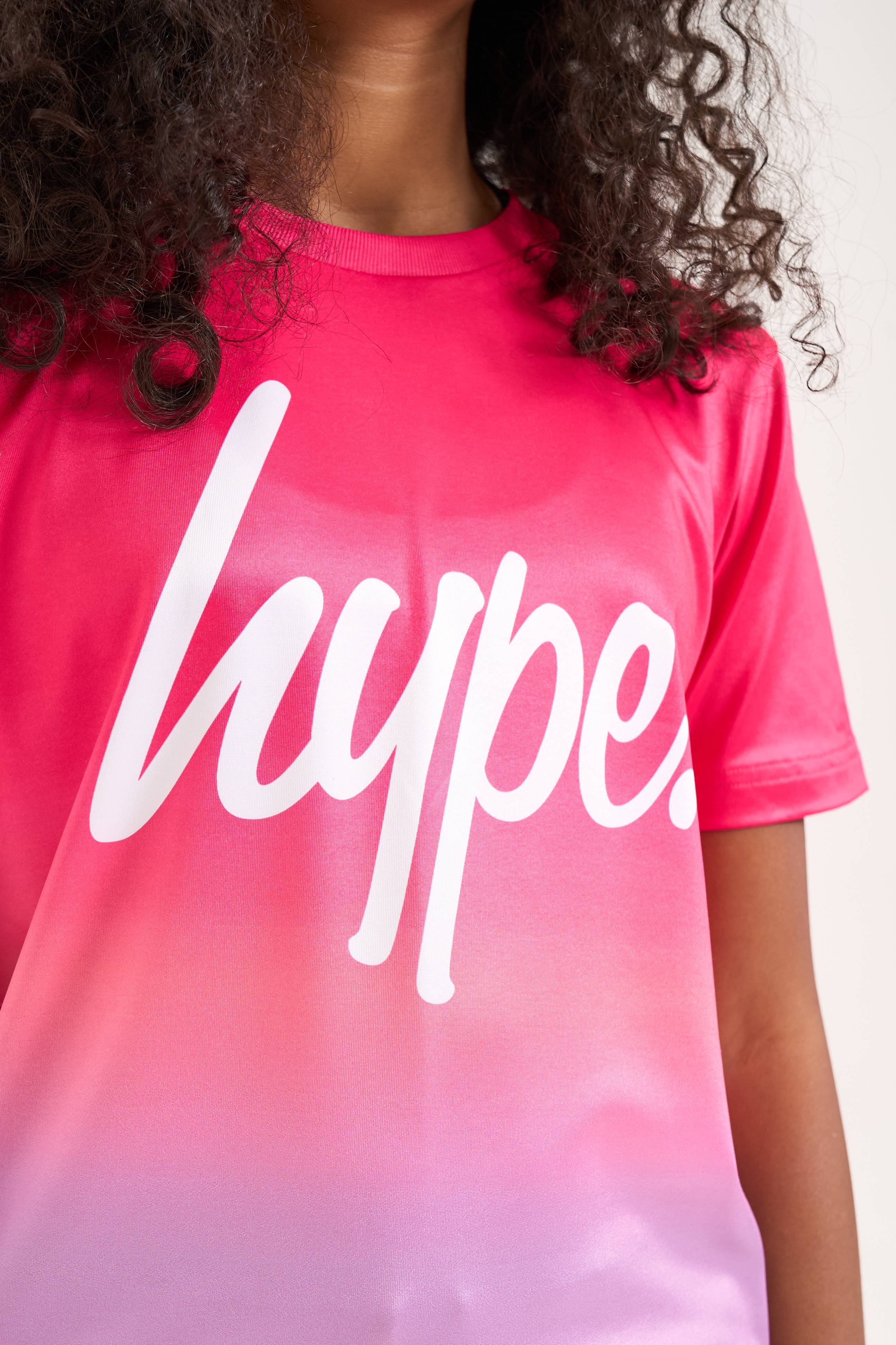 Hype Girls Pink Passion Fade T-Shirt - Image 2