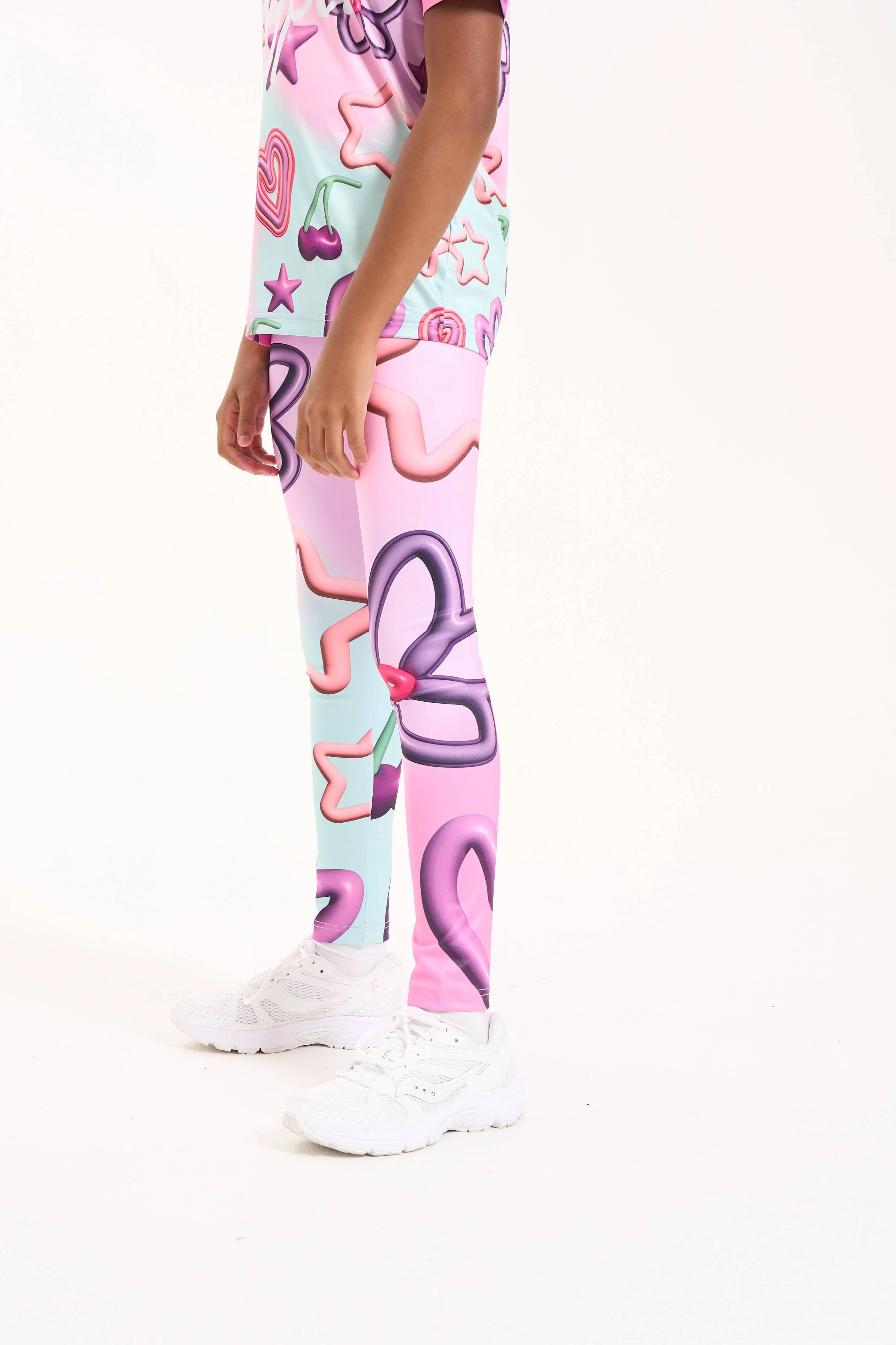 Hype Girls Pink Reverie Leggings - Image 2