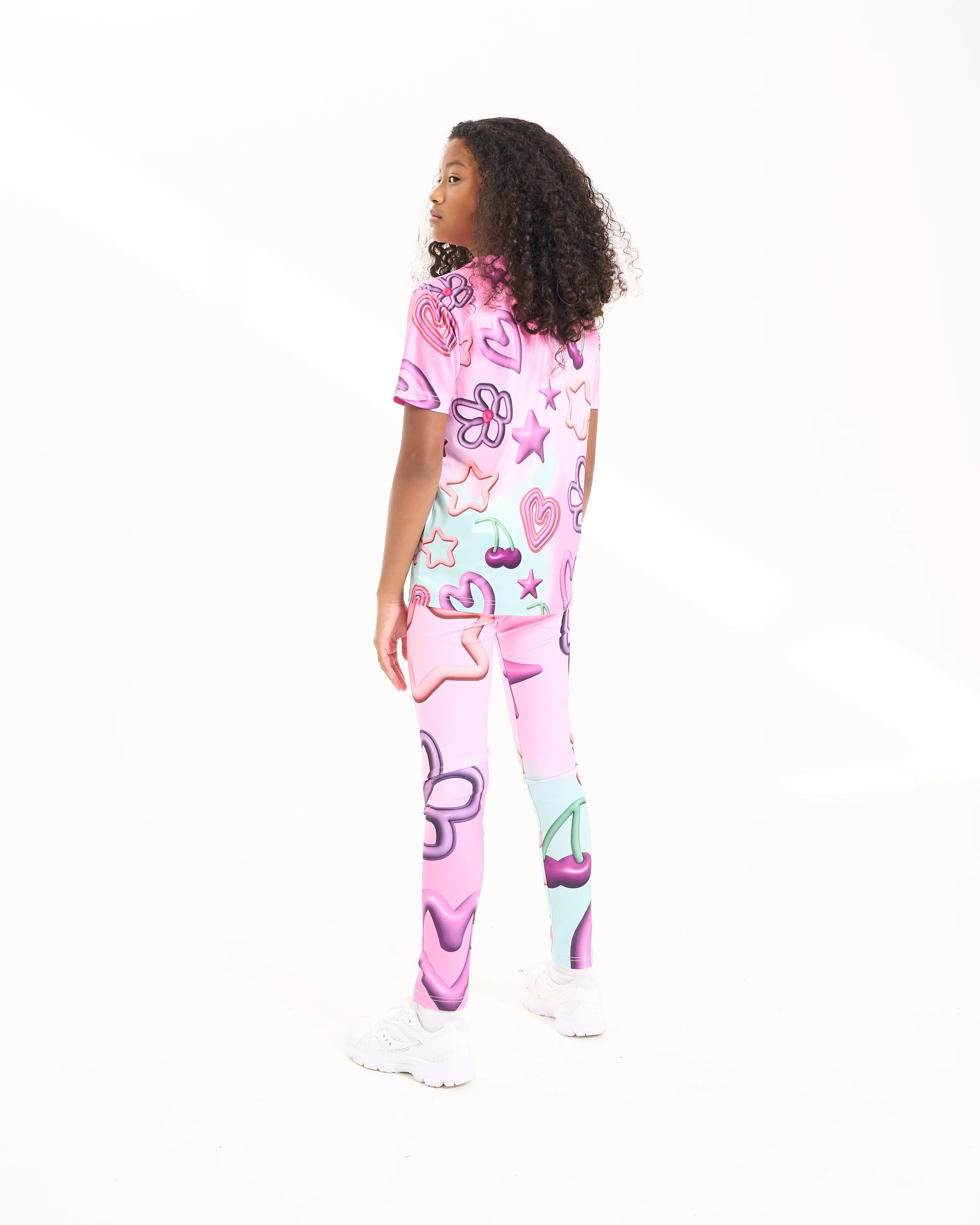 Hype Girls Pink Reverie Leggings - Image 6