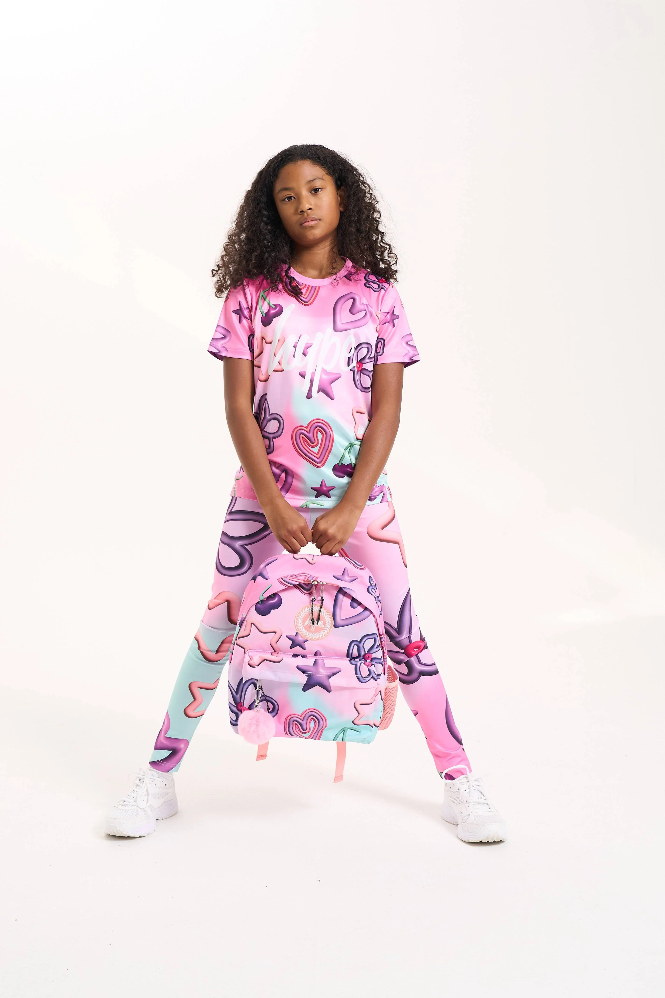 Hype Girls Pink Reverie T-Shirt - Image 4