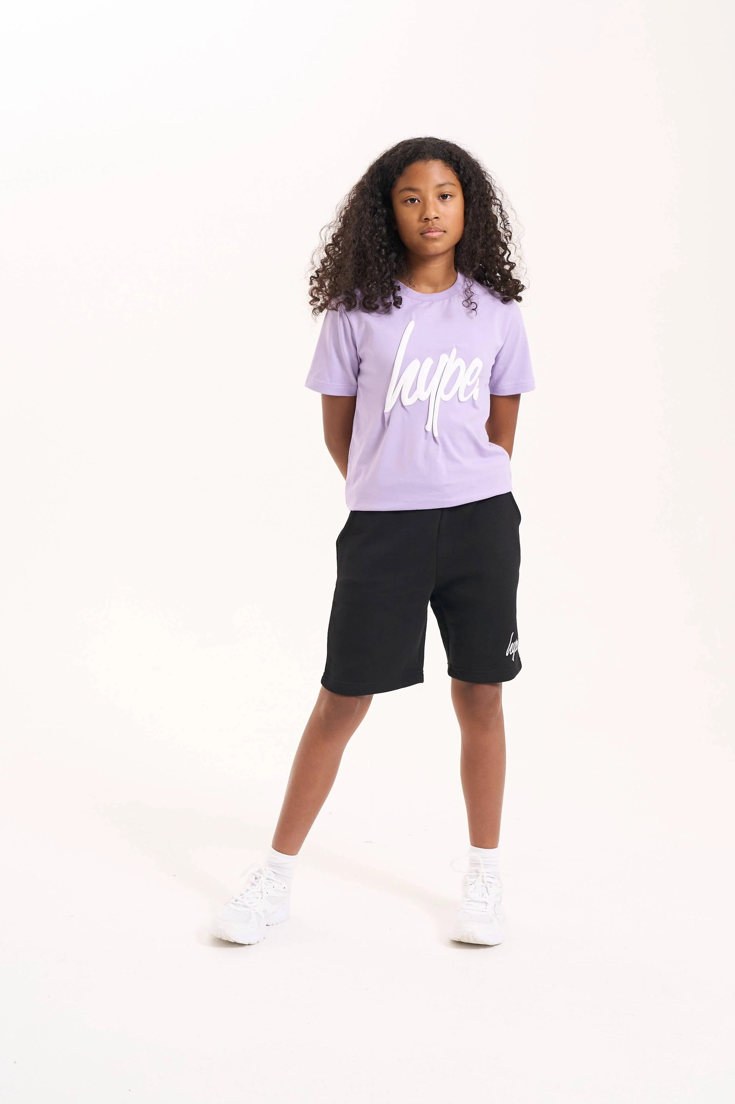 Hype Girls Purple Incept T-Shirt - Image 3