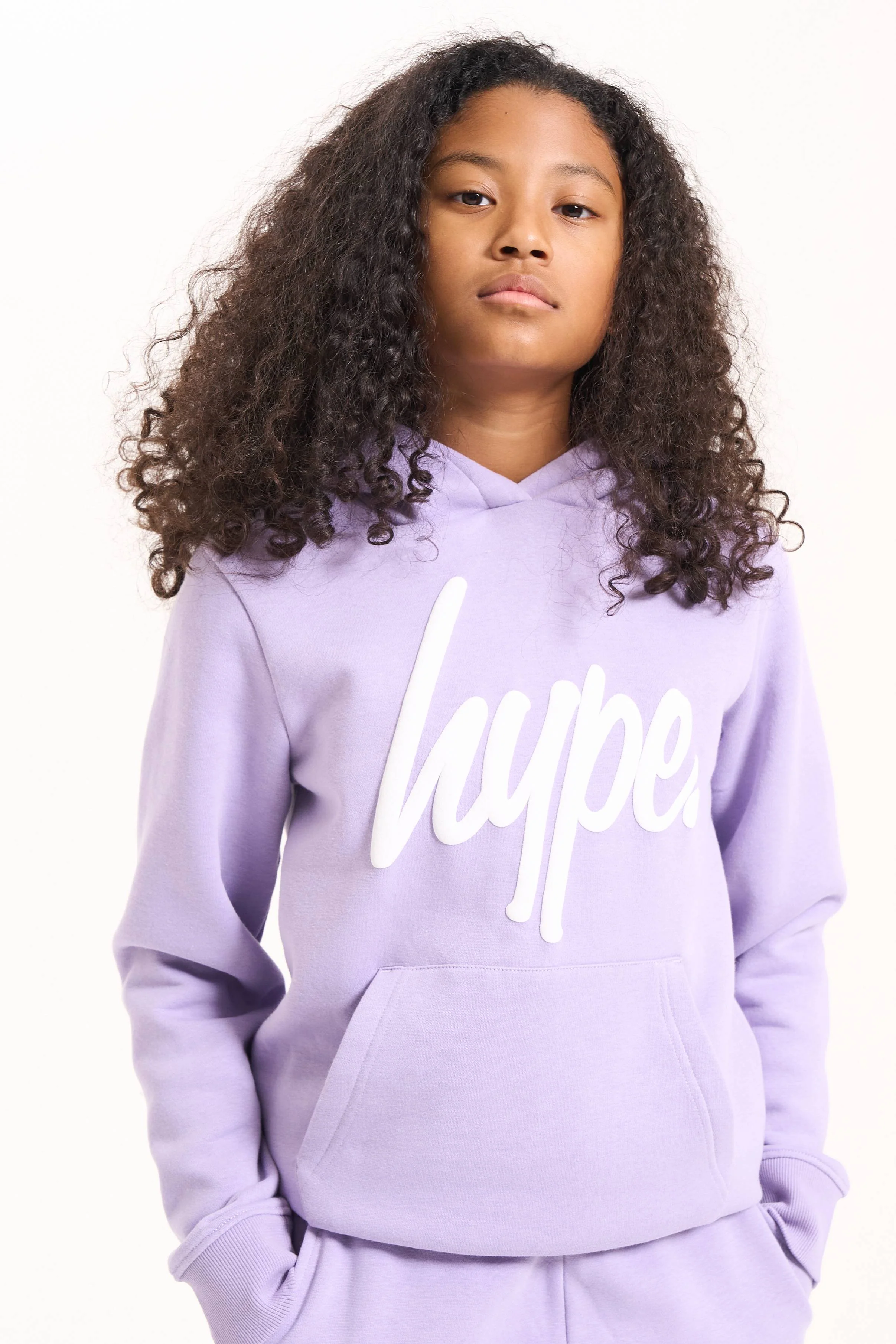Hype Girls Purple Incept Tracksuit - Image 2