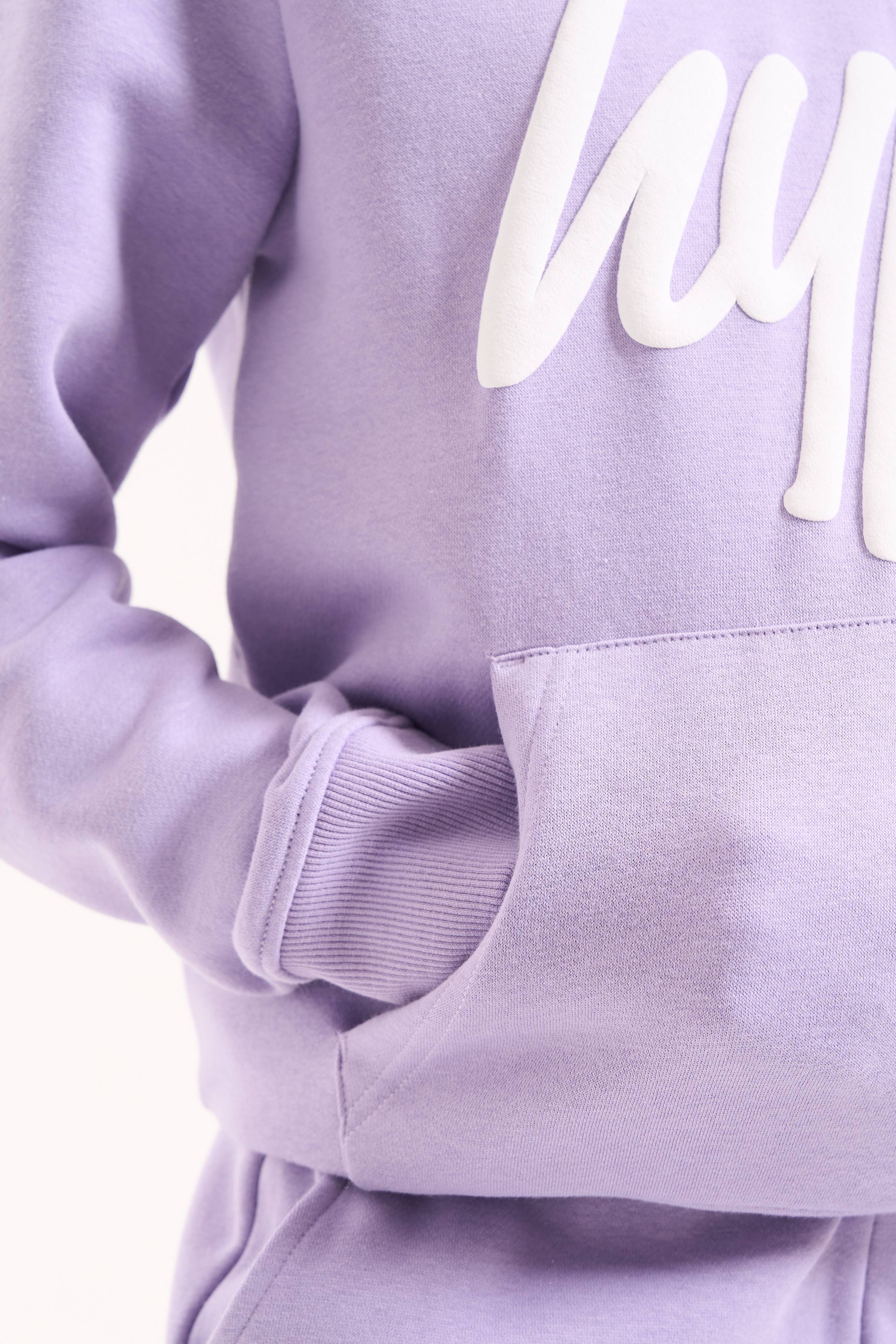 Hype Girls Purple Incept Tracksuit - Image 3